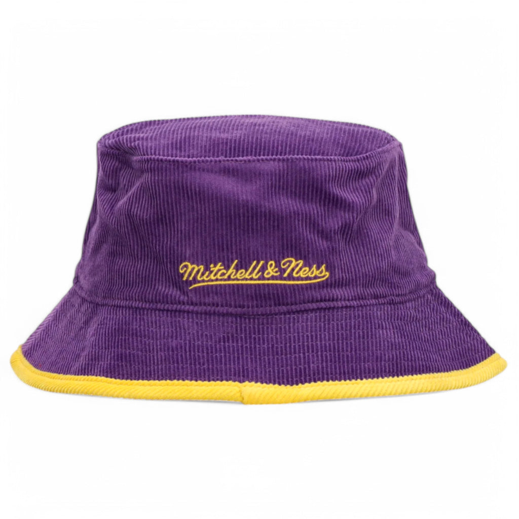 Mens Mitchell & Ness NBA TEAM CORD BUCKET HWC LAKERS