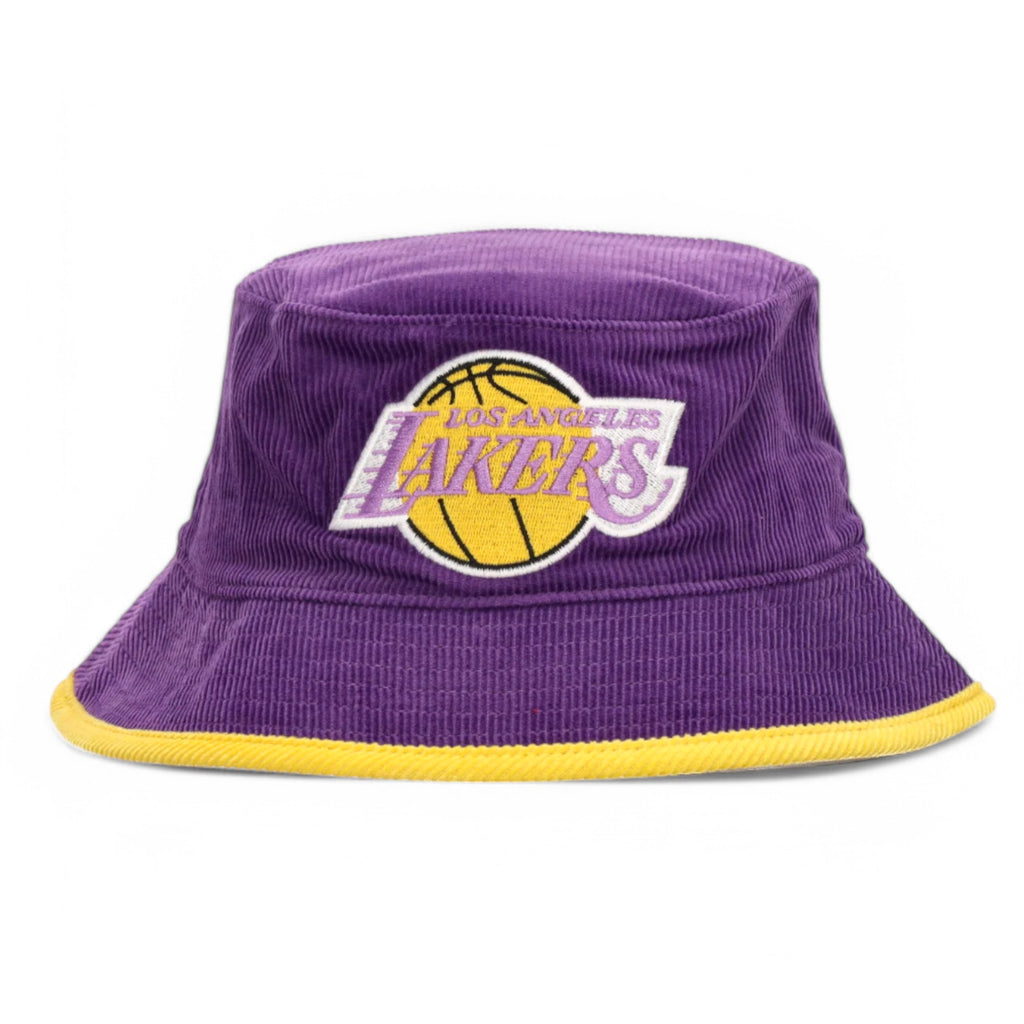 Mens Mitchell & Ness NBA TEAM CORD BUCKET HWC LAKERS