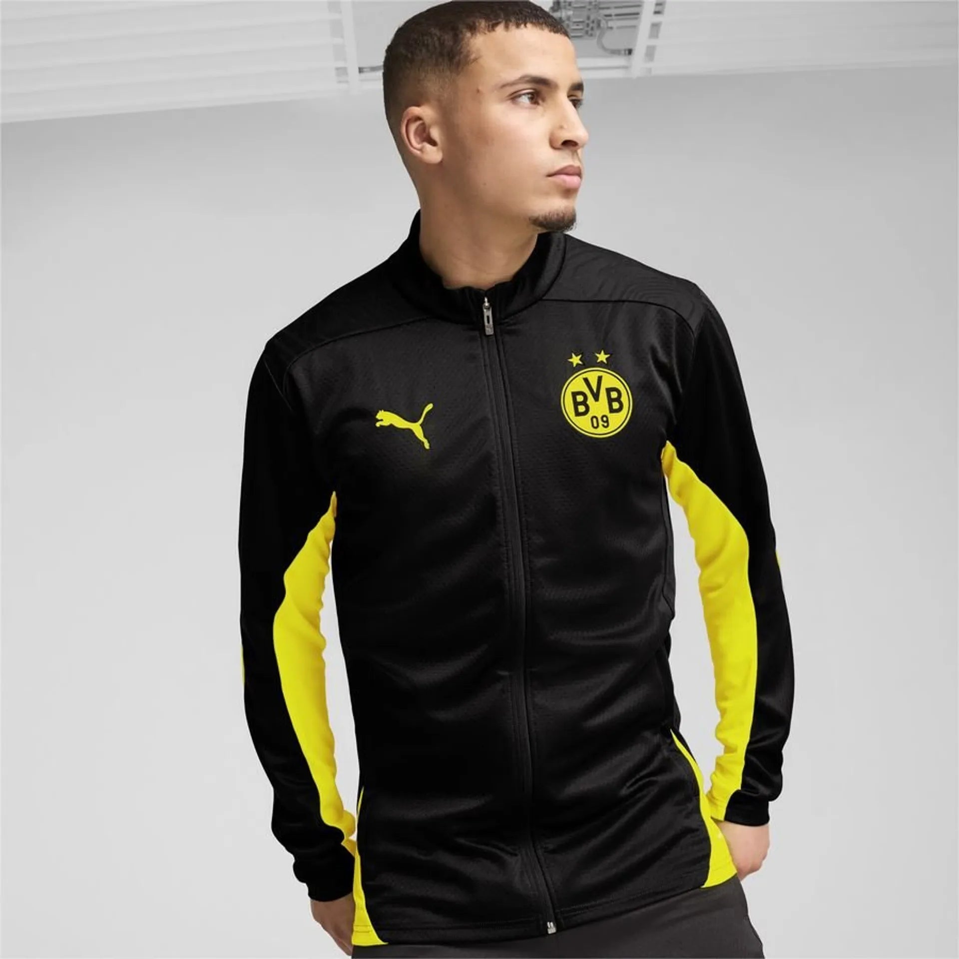 [777615-02] MENS PUMA BVB TRAINING JACKET