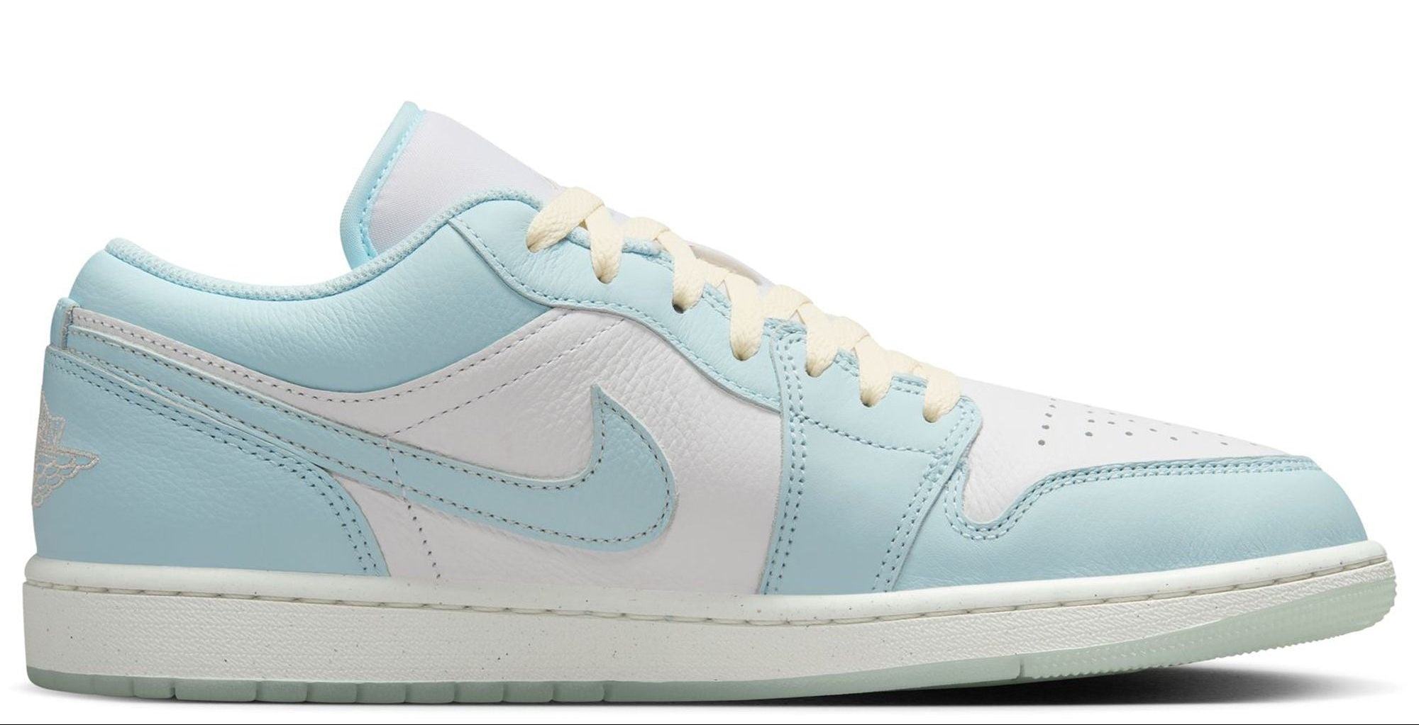 [HJ5999-400] MENS AIR JORDAN RETRO 1 LOW SE 'GLACIER BLUE SUMMIT WHITE'