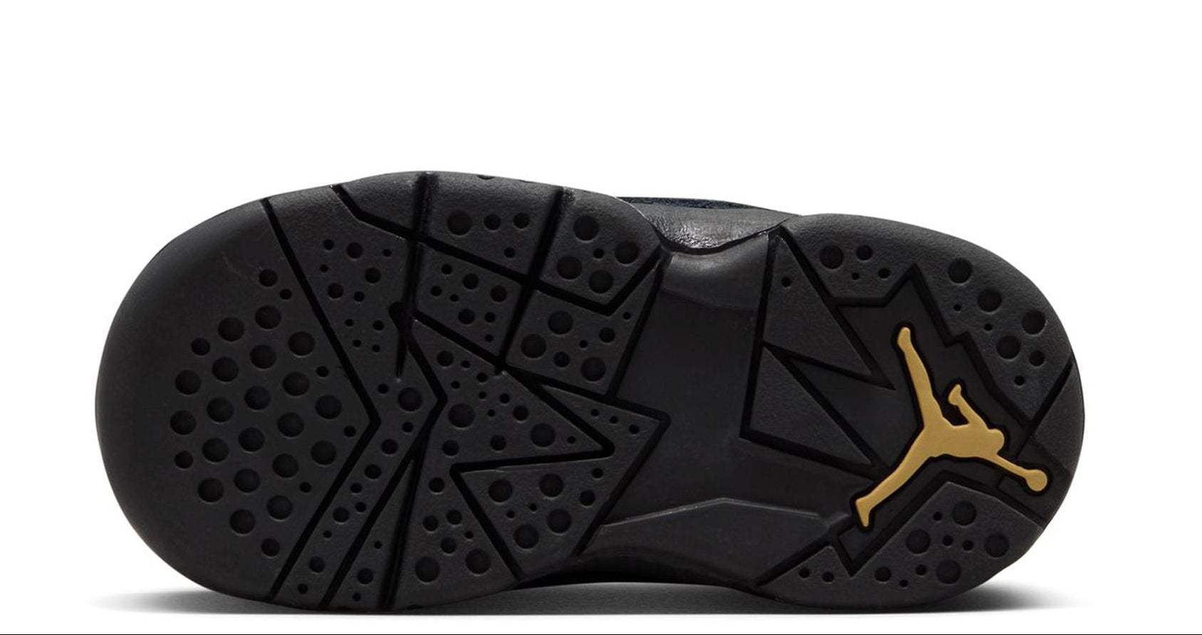 [343797-017] TODDLERS AIR JORDAN TRUE FLIGHT 'BLACK METALLIC GOLD WHITE'