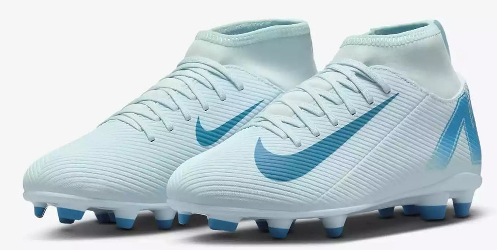[FQ8318-400] GRADE SCHOOL NIKE MERCURIAL SUPERFLY 10 CLUB MG 'GLACIER BLUE BLUE ORBIT (GS)'