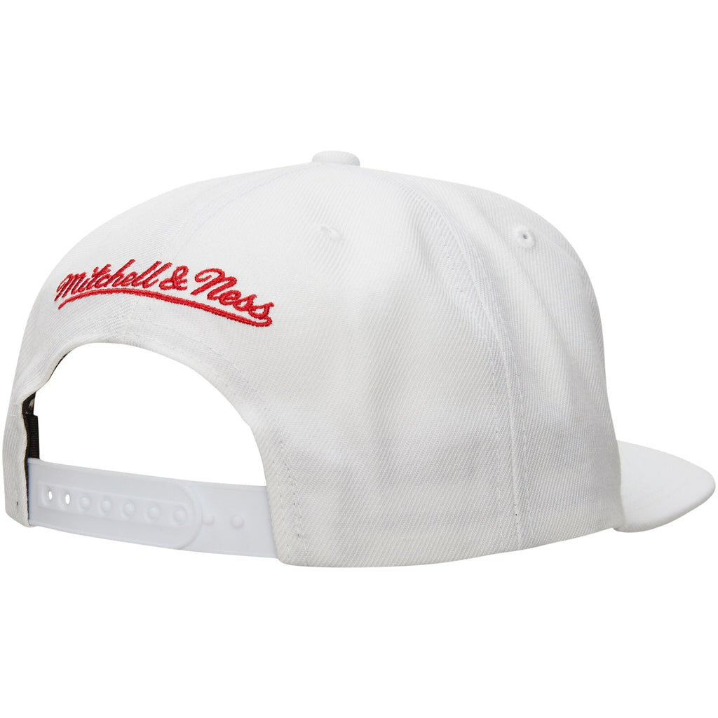 MENS MITCHELL & NESS NBA 1991 BULLS CHAMPS SNAPBACK HWC BULLS - WHITE