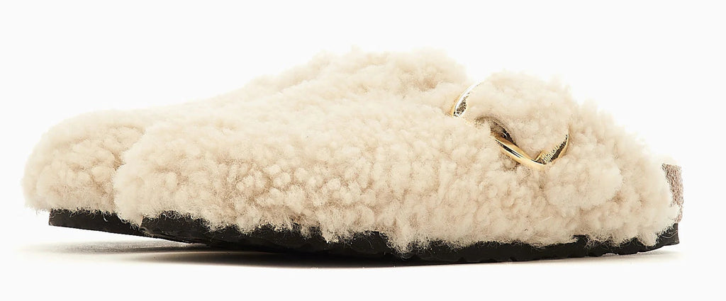 [1025664] UNISEX BIRKENSTOCK BOSTON BIG BUCKLE SHEARLING (NARROW FIT)