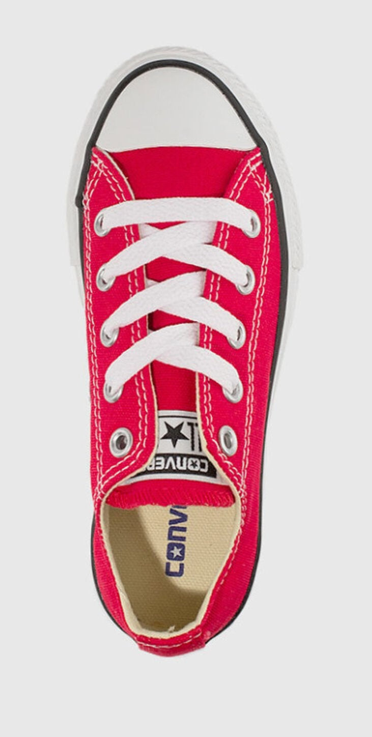 [3J236] Grade School Converse CHUCK TAYLOR ALL STAR LOW GS 'RED'