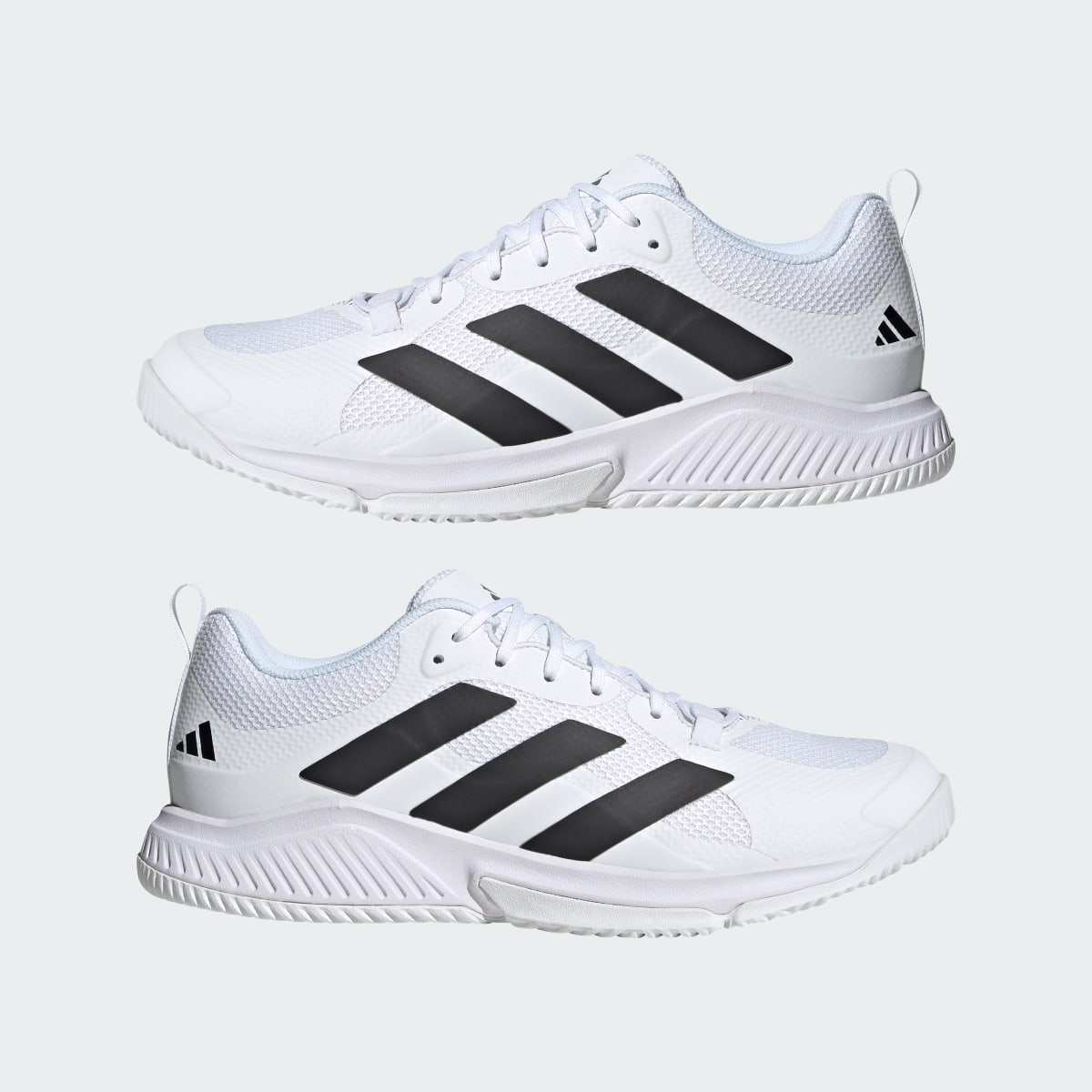 [HR1239] MENS ADIDAS COURT TEAM BOUNCE 2.0 'CLOUD WHITE CORE BLACK'