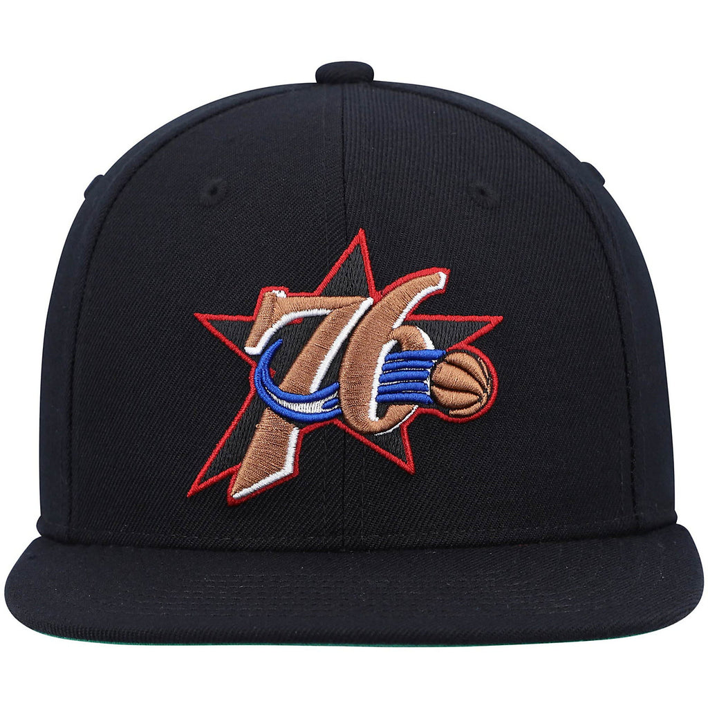MENS MITCHELL & NESS NBA TEAM GROUND 2.0 SNAPBACK HWC 76ERS