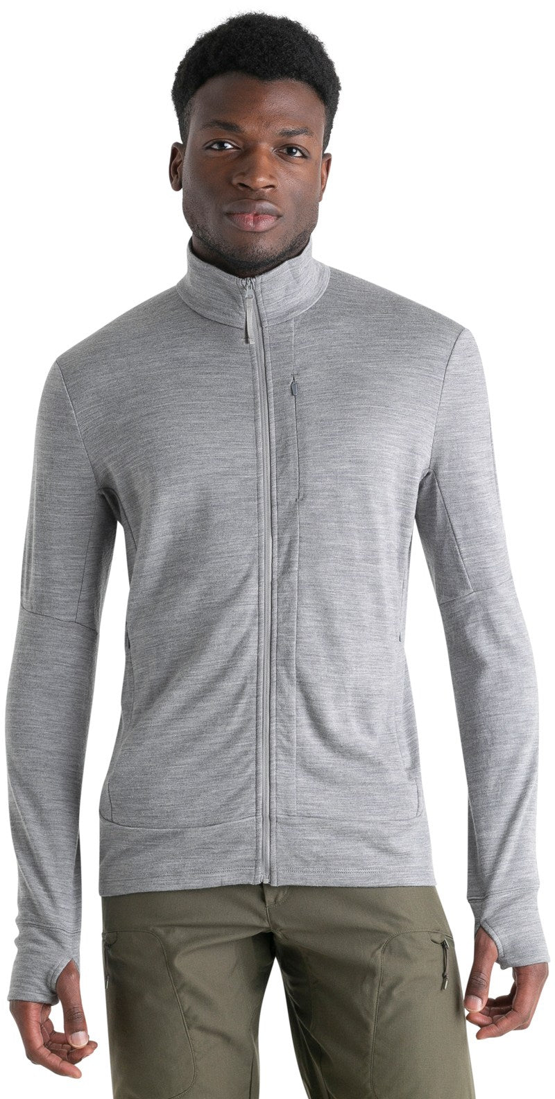 [IB0A56W1016] MENS ICEBREAKER MERINO 260 QUANTUM LONG SLEEVE FULL ZIP JACKET