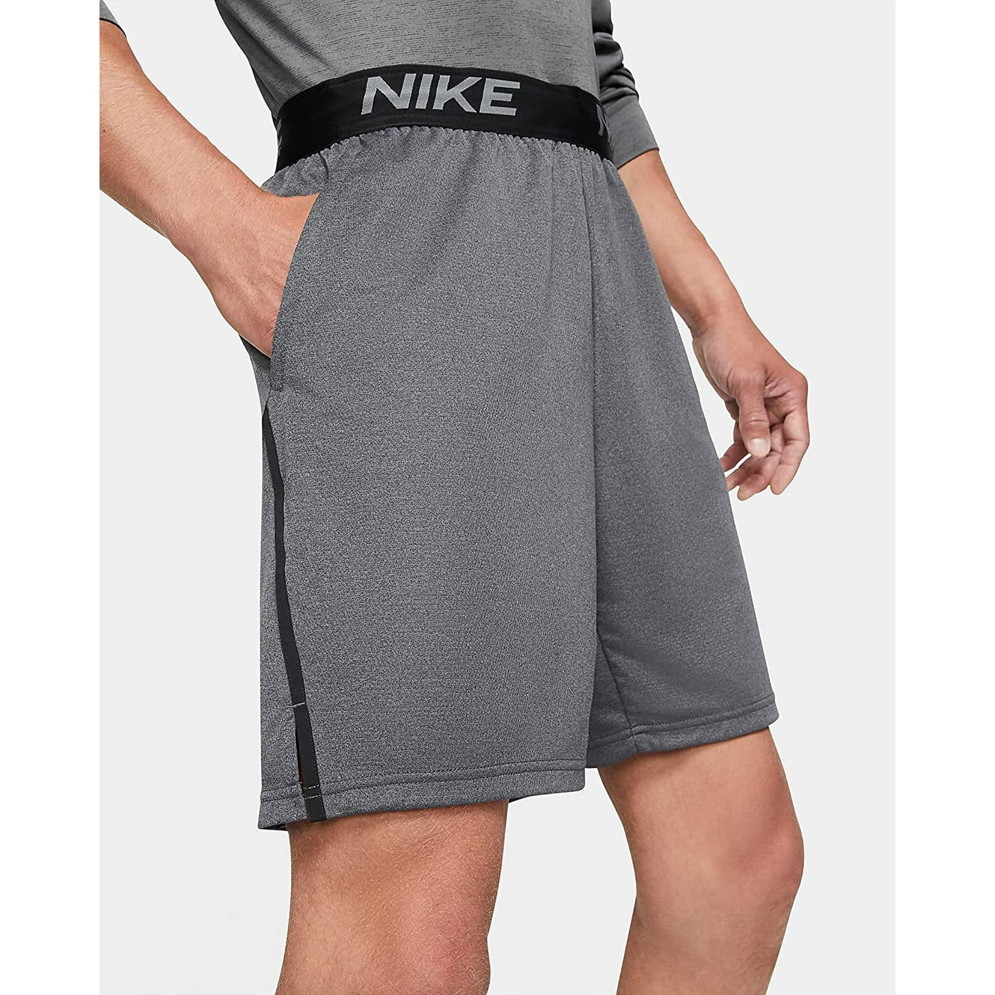 [CZ1265-010] MENS NIKE DRI-FIT KNIT VENEER TRAINING SHORTS
