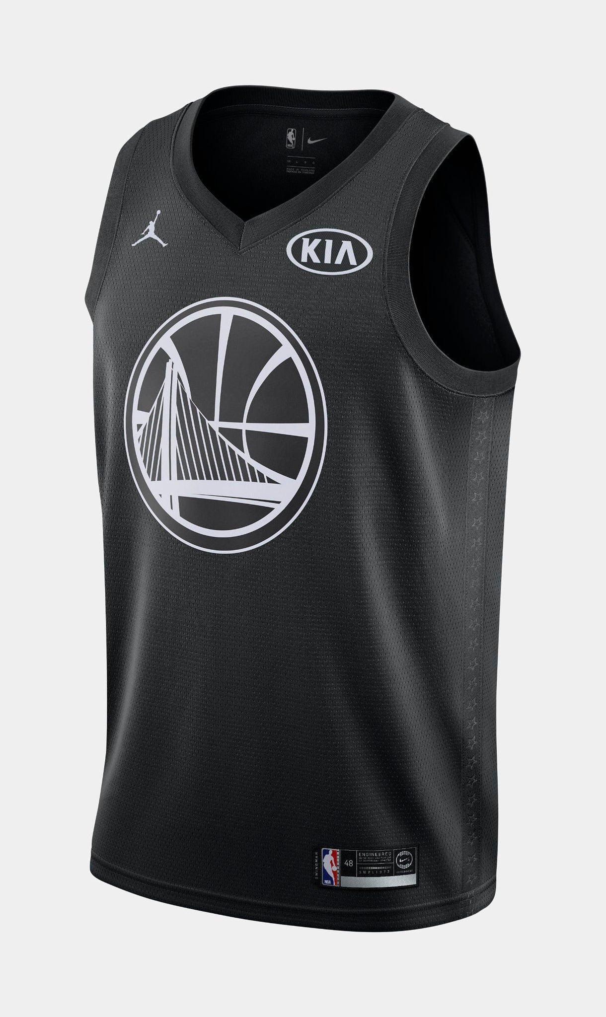 [928873-011] Mens Air Jordan NBA Golden State Warriors All-Star Steph Curry Swingman Jersey