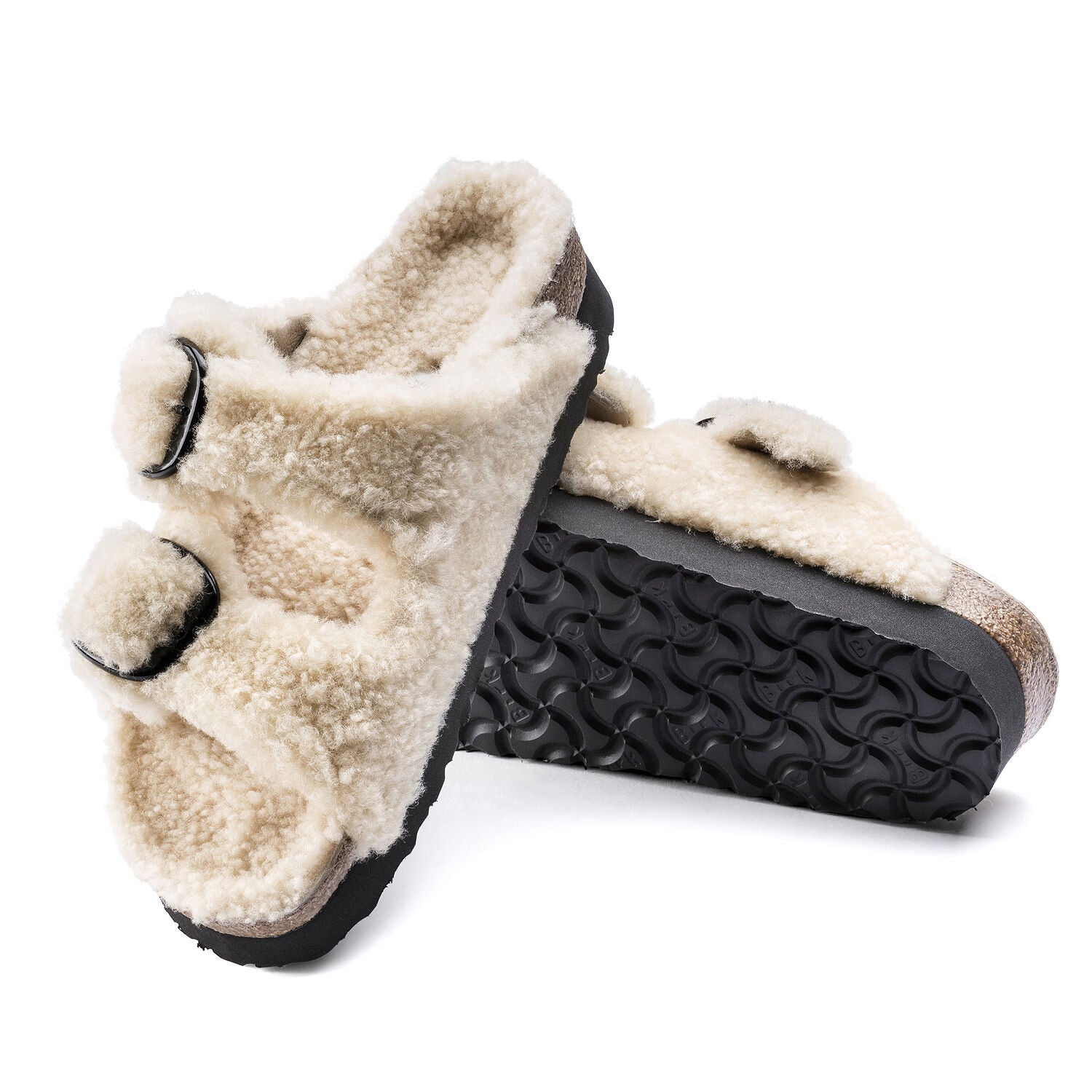 [1017642] Mens BIRKENSTOCK ARIZONA BIG BUCKLE SHEARLING