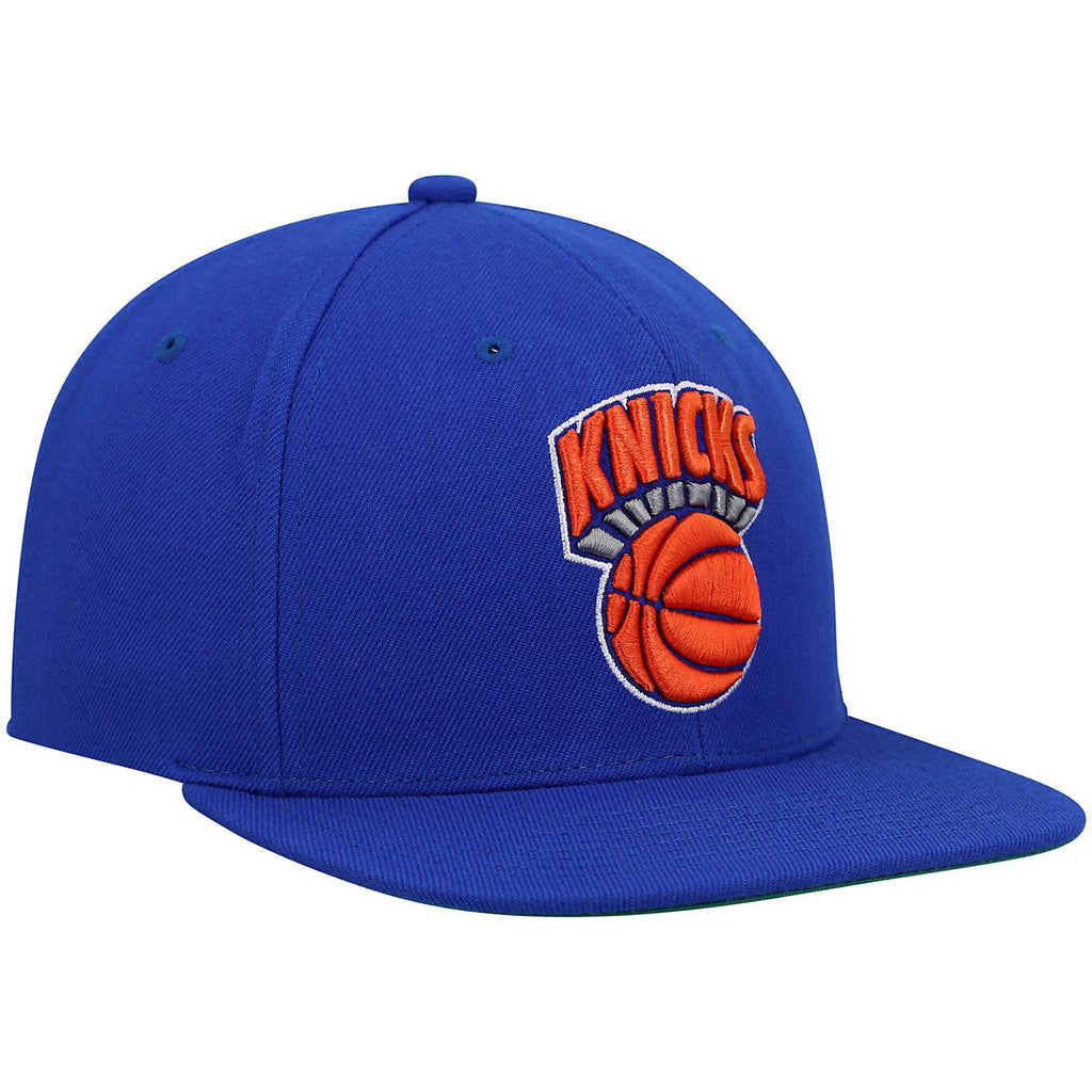 MENS MITCHELL & NESS NBA TEAM GROUND 2.0 SNAPBACK HWC KNICKS