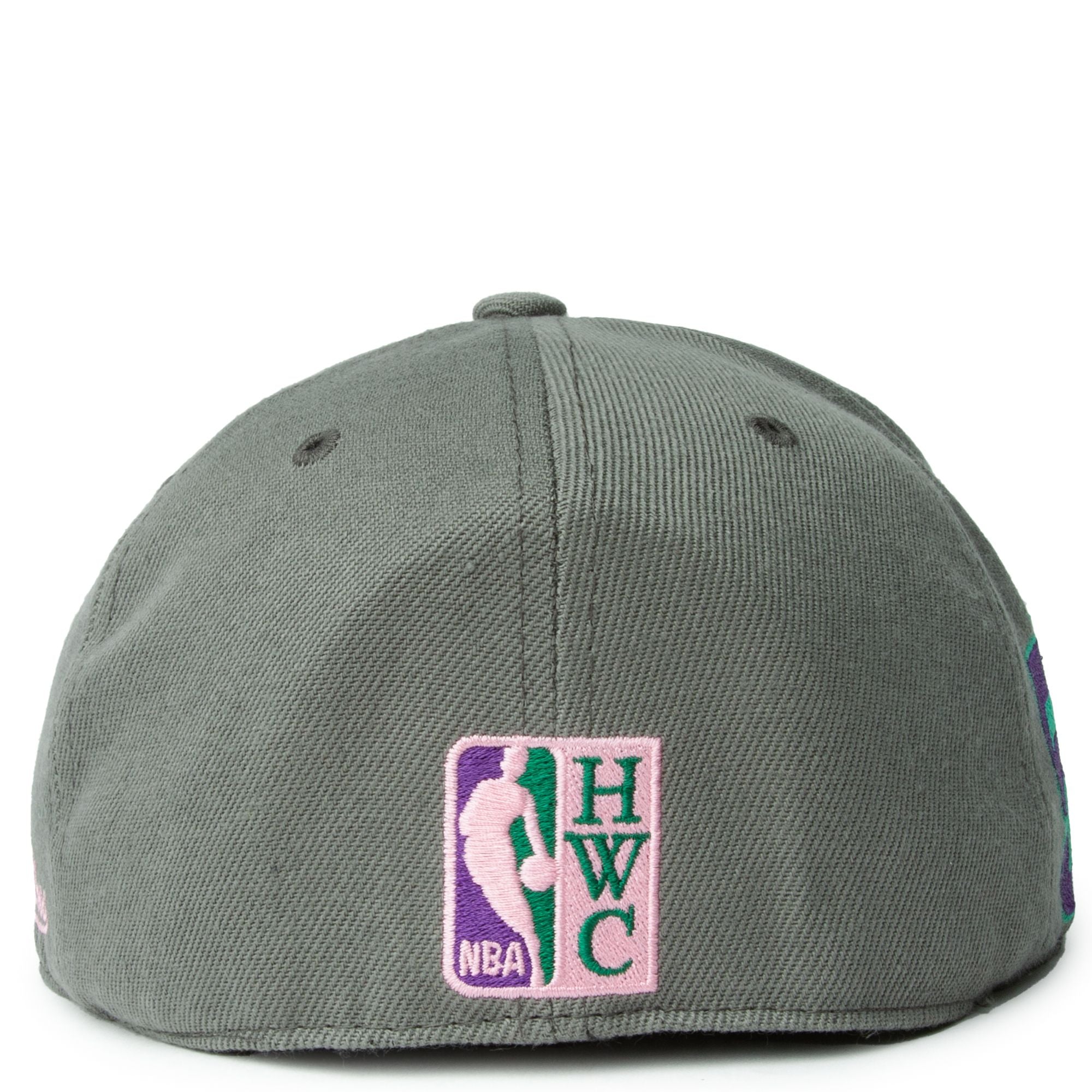 MENS MITCHELL & NESS NBA FROM DUSK FITTED HWC LAKERS - DARK GREY