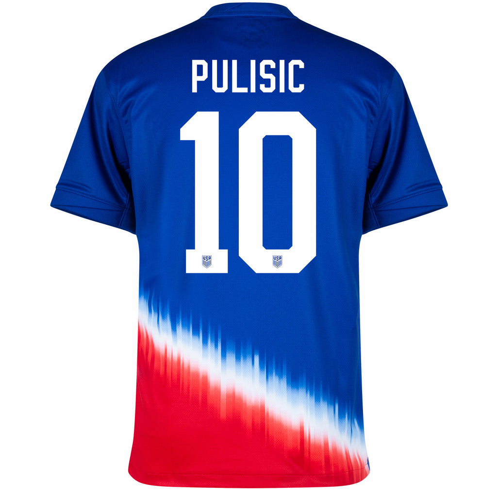 [FJ4277-417] MENS NIKE USA AWAY PULISIC 10 JERSEY 2024-2025