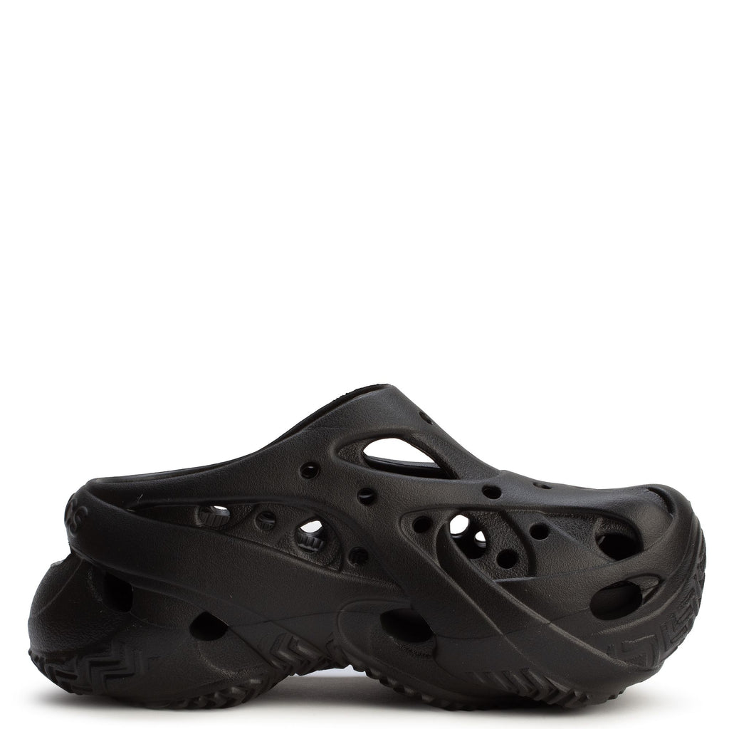 [211141-001] WOMENS CROCS CAGED CLOG 'BLACK'