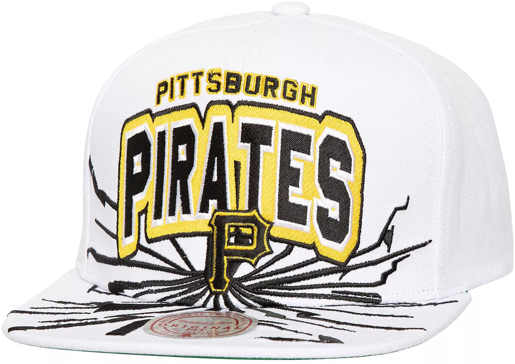 Mens Mitchell & Ness MLB AFTERSHOCK SNAPBACK PIRATES