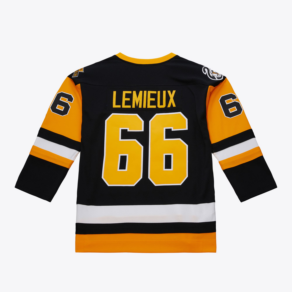 Mens Mitchell & Ness NHL DARK JERSEY PENGUINS 1991 MARIO LEMIEUX