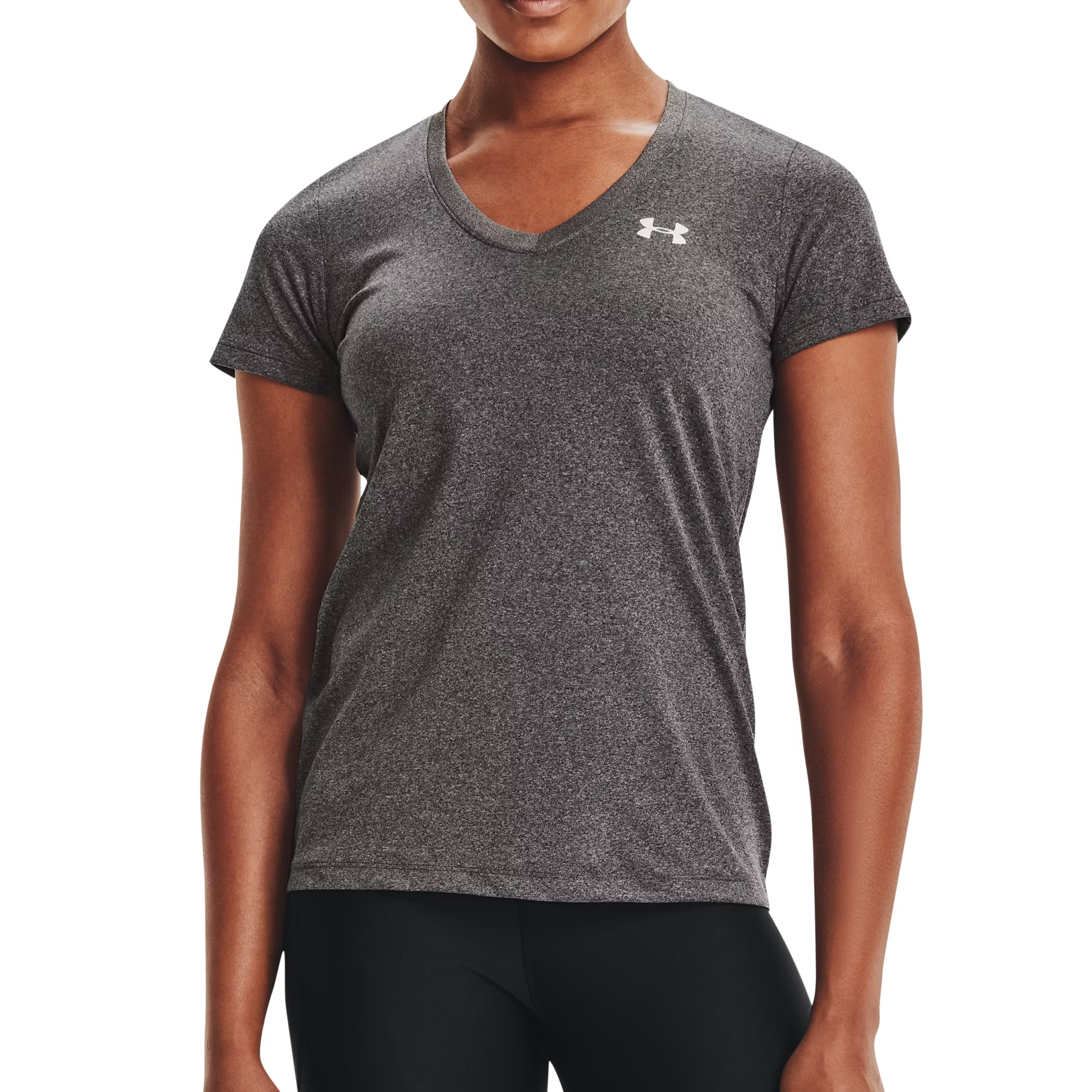 [1255839-090] WOMENS UNDER ARMOUR TECH V-NECK SHORT SLEEVE T-SHIRT