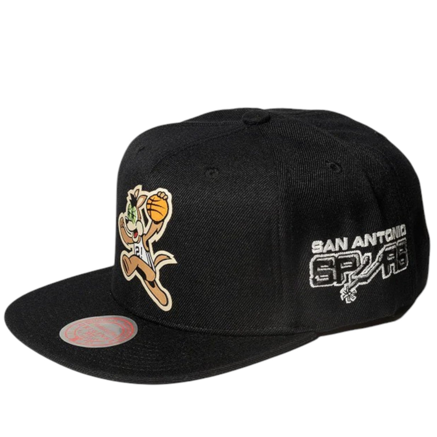 Mens Mitchell & Ness NBA DUNKING COYOTE SNAPBACK SPURS