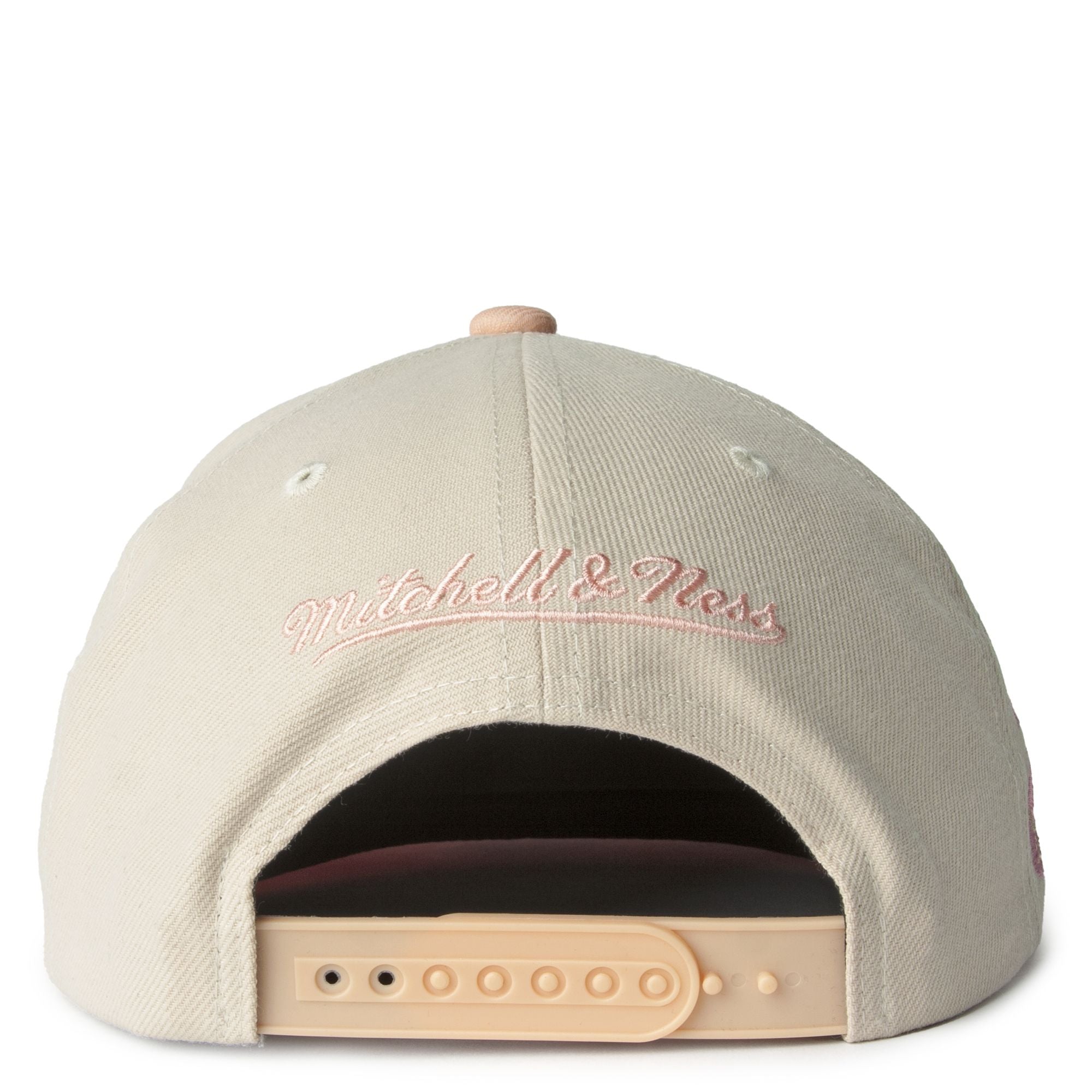 MENS MITCHELL & NESS NBA LOVERS LANE SNAPBACK HWC RAPTORS - OFF WHITE