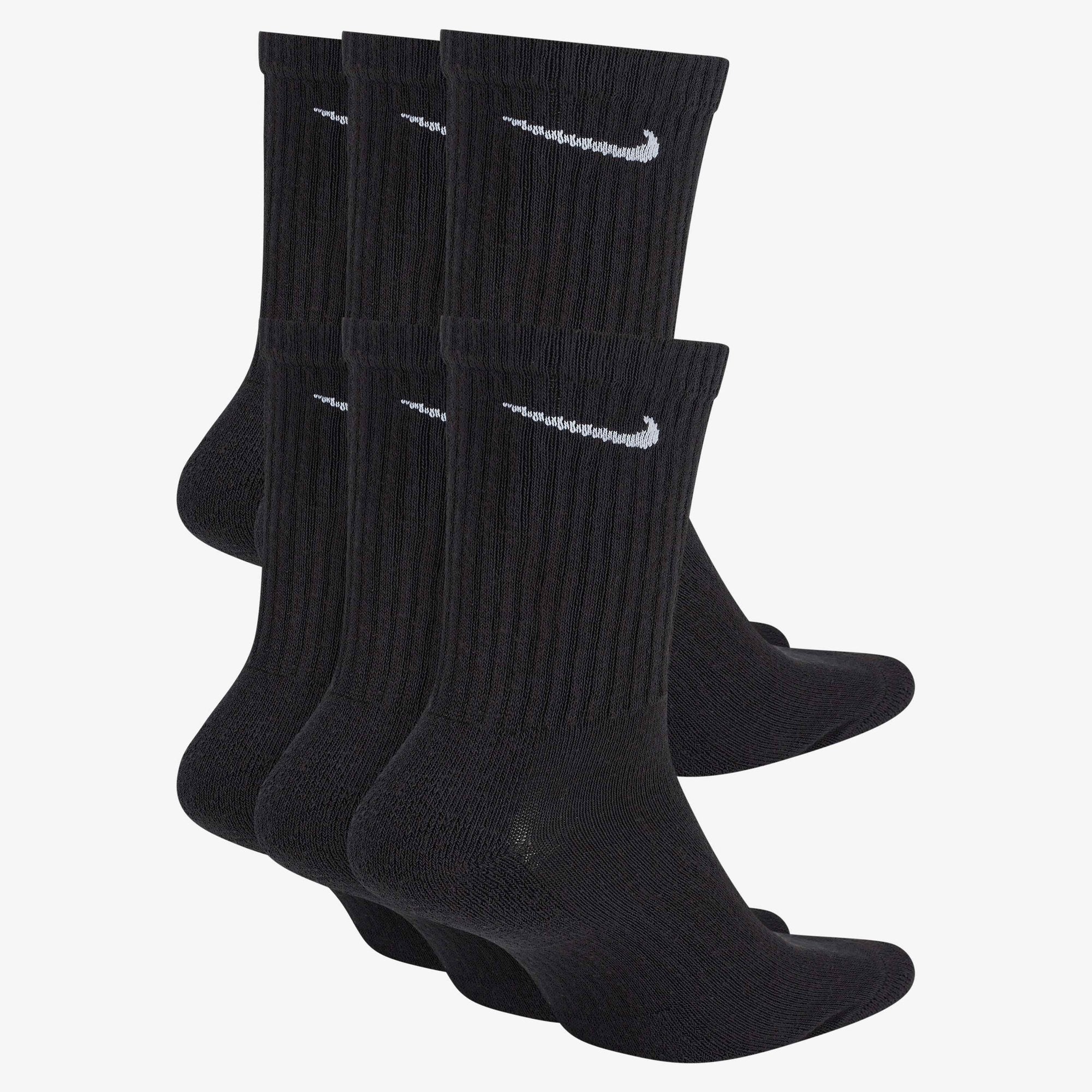 [UN0019-023] YOUTH NIKE DRI-FIT CREW SOCKS (6-PACK)