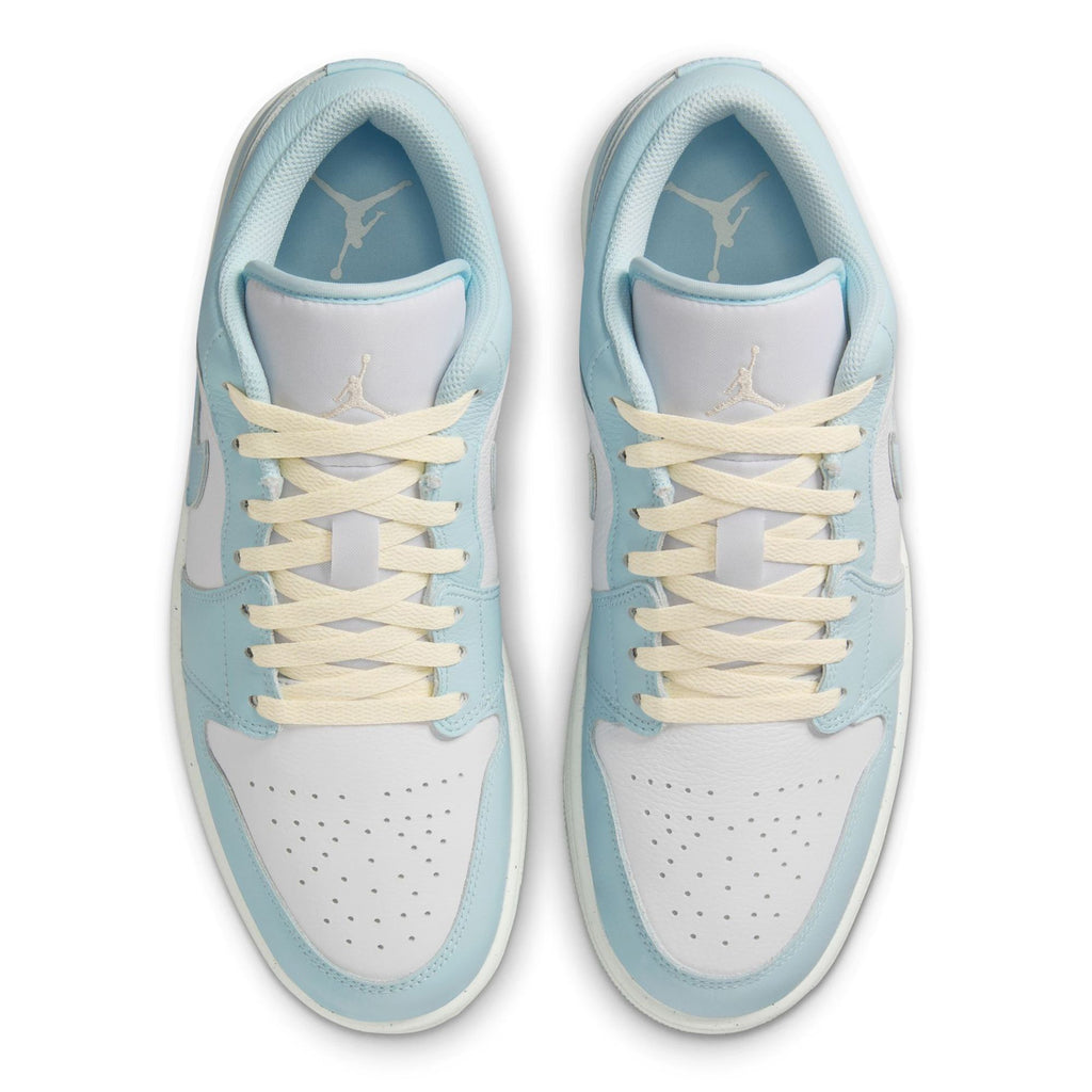 [HJ5999-400] MENS AIR JORDAN RETRO 1 LOW SE 'GLACIER BLUE SUMMIT WHITE'