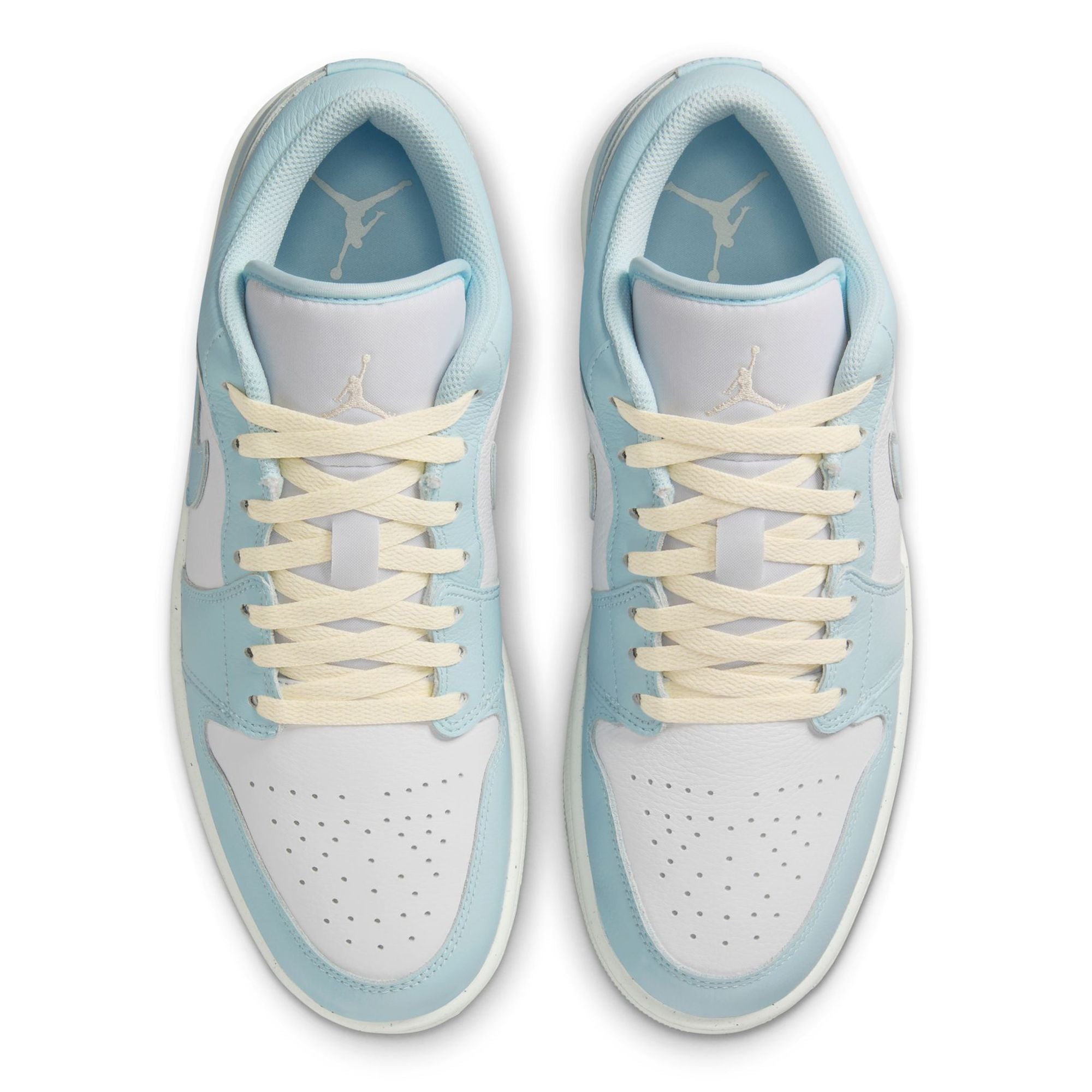 [HJ5999-400] MENS AIR JORDAN RETRO 1 LOW SE 'GLACIER BLUE SUMMIT WHITE'