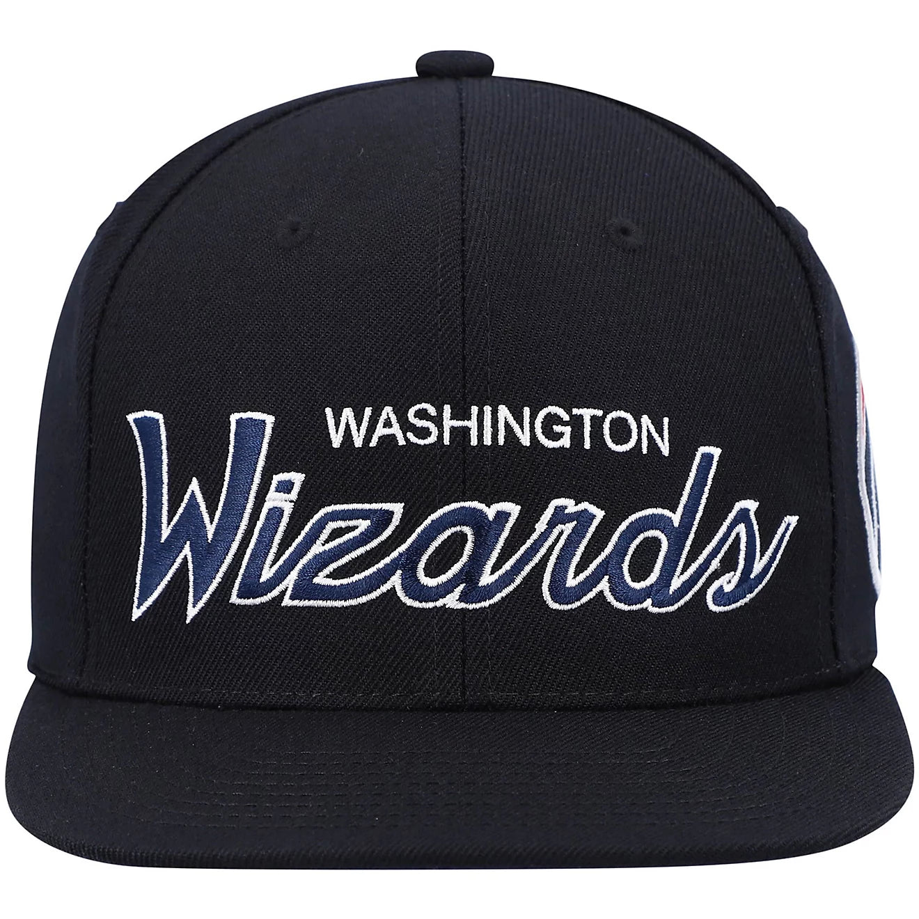 MENS MITCHELL & NESS NBA TEAM SCRIPT 2.0 SNAPBACK WIZARDS