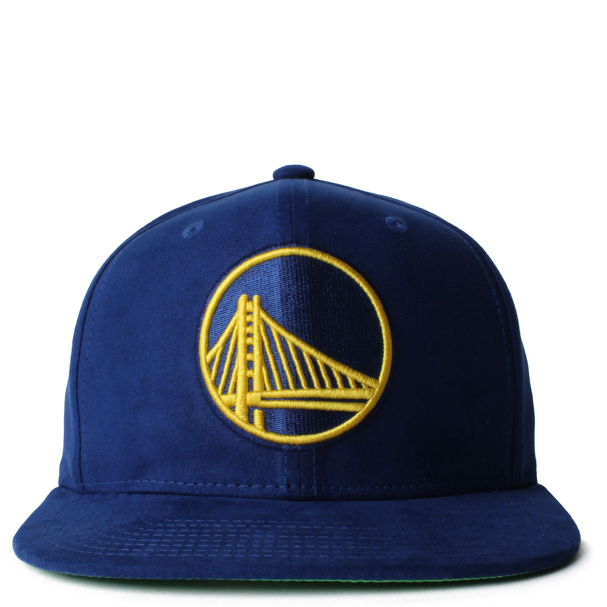 MENS MITCHELL & NESS NBA SWEET SUEDE SNAPBACK WARRIORS