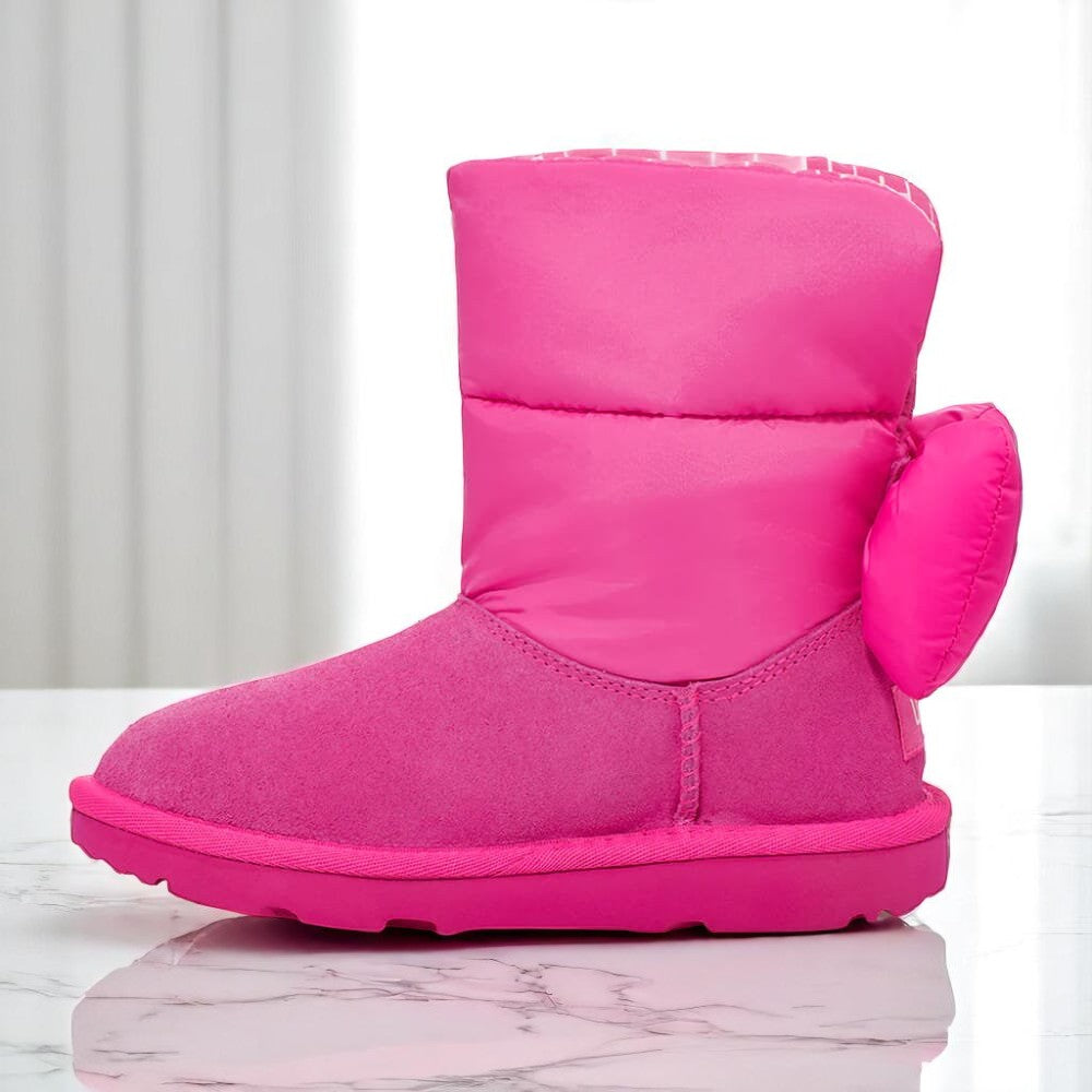 [1130756K-RCR] Kids UGG BAILEY BOW MAXI