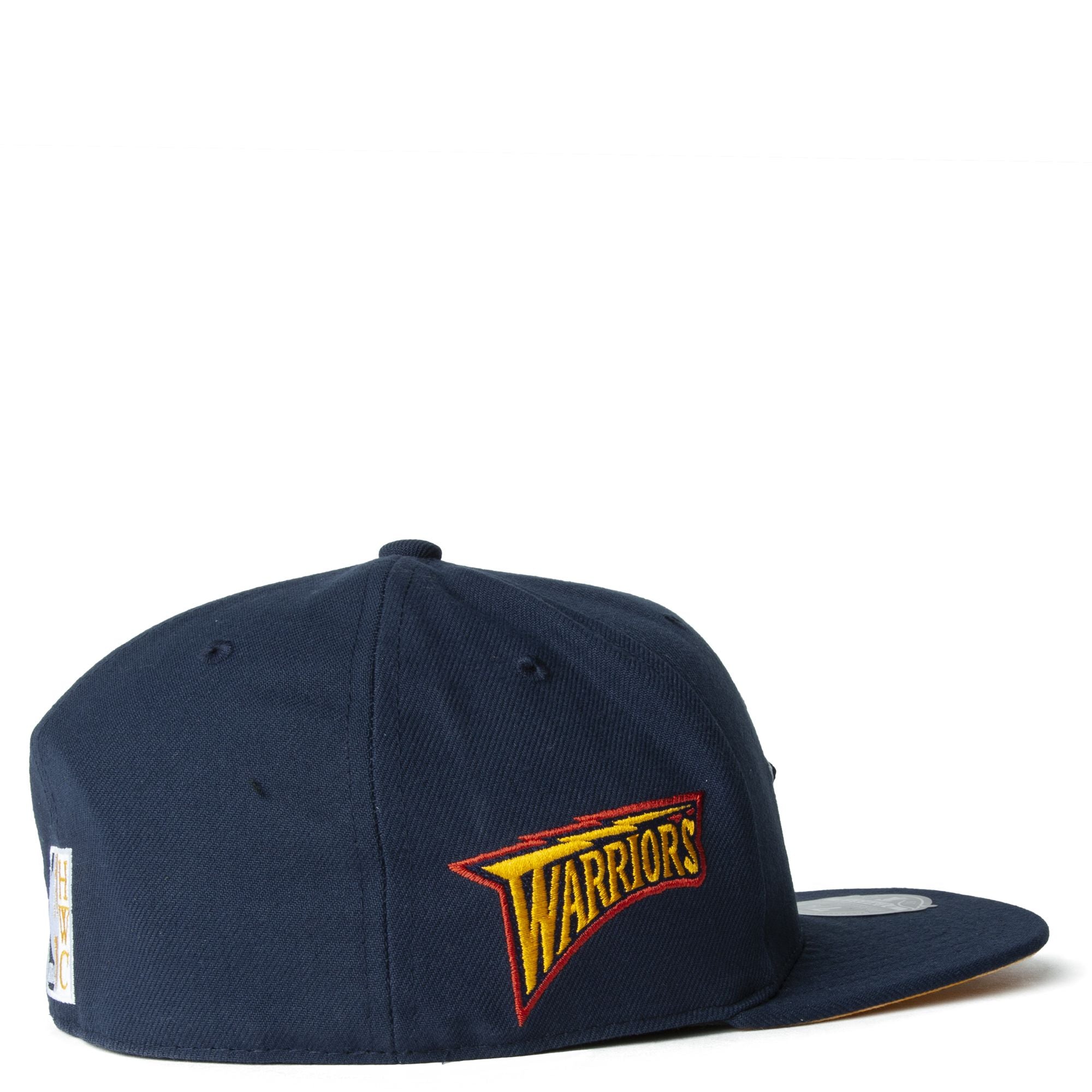 MENS MITCHELL & NESS NBA LOGO HISTORY FITTED HWC WARRIORS