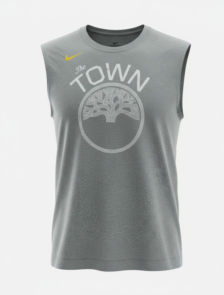[M23439-DKHT] Mens Nike NBA Golden State Warriors Legend Sleeveless Tank Tee
