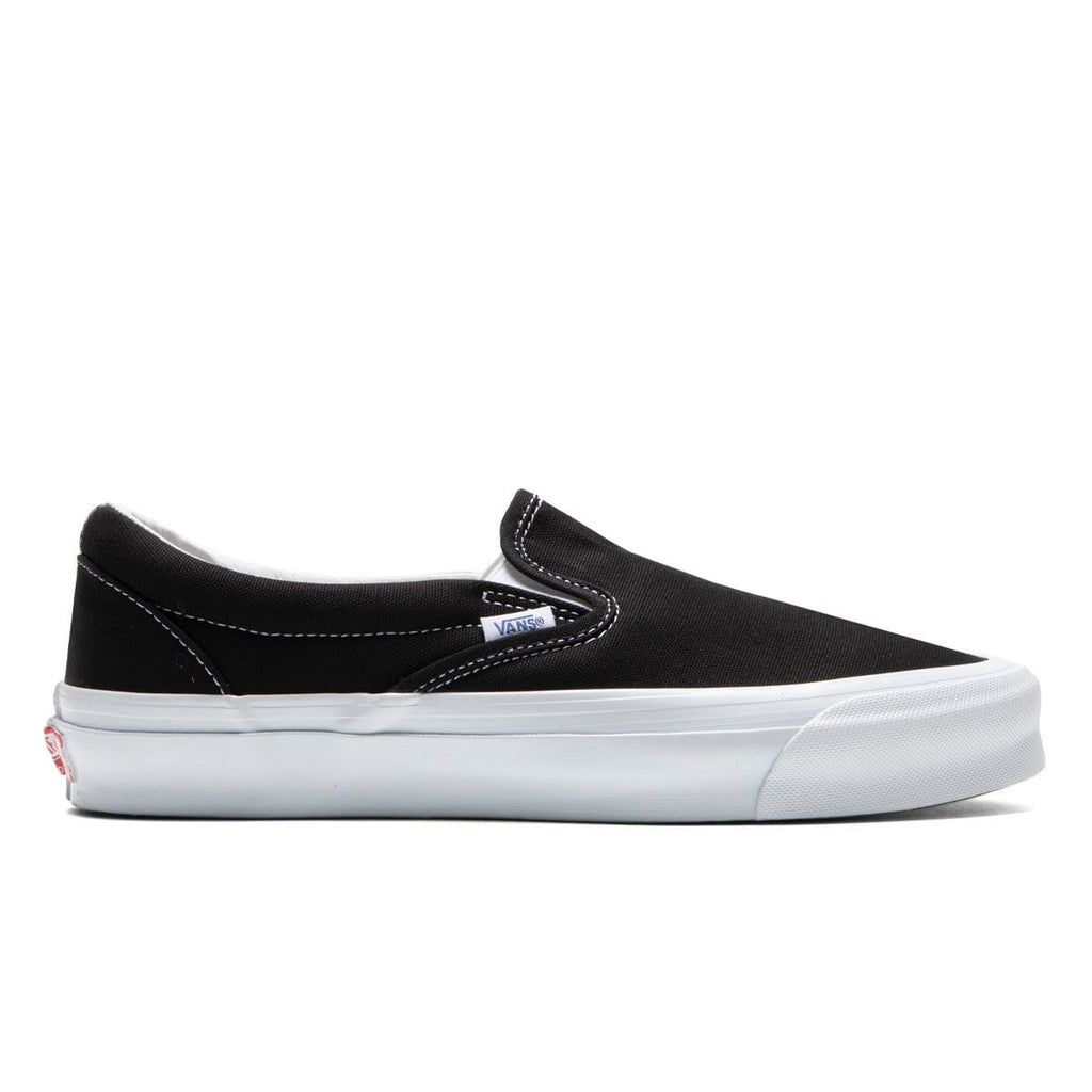 [VN0A45JK1WX] Mens Vans VAULT OG CLASSIC SLIP-ON LX 'CANVAS BLACK WHITE'