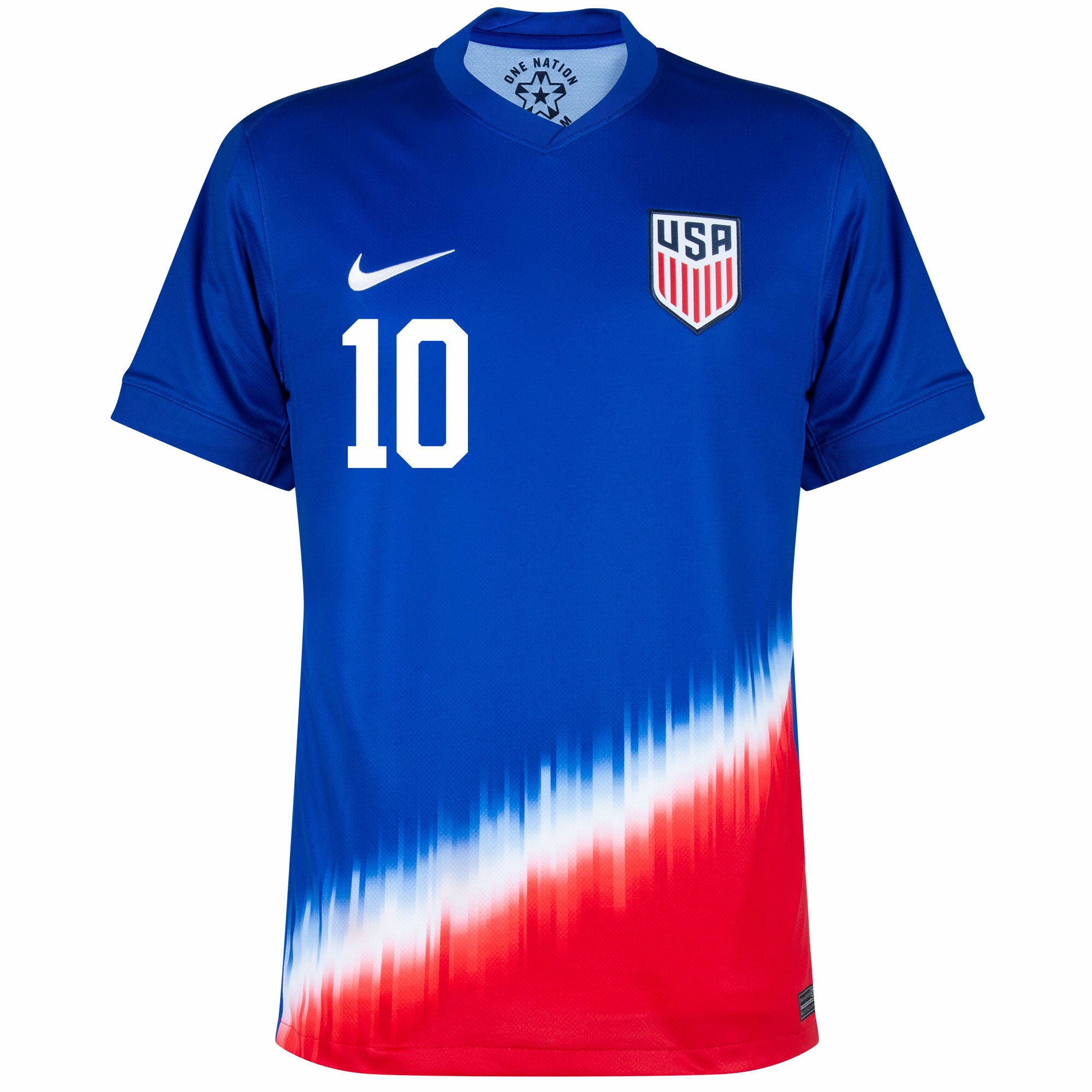 [FJ4277-417] MENS NIKE USA AWAY PULISIC 10 JERSEY 2024-2025