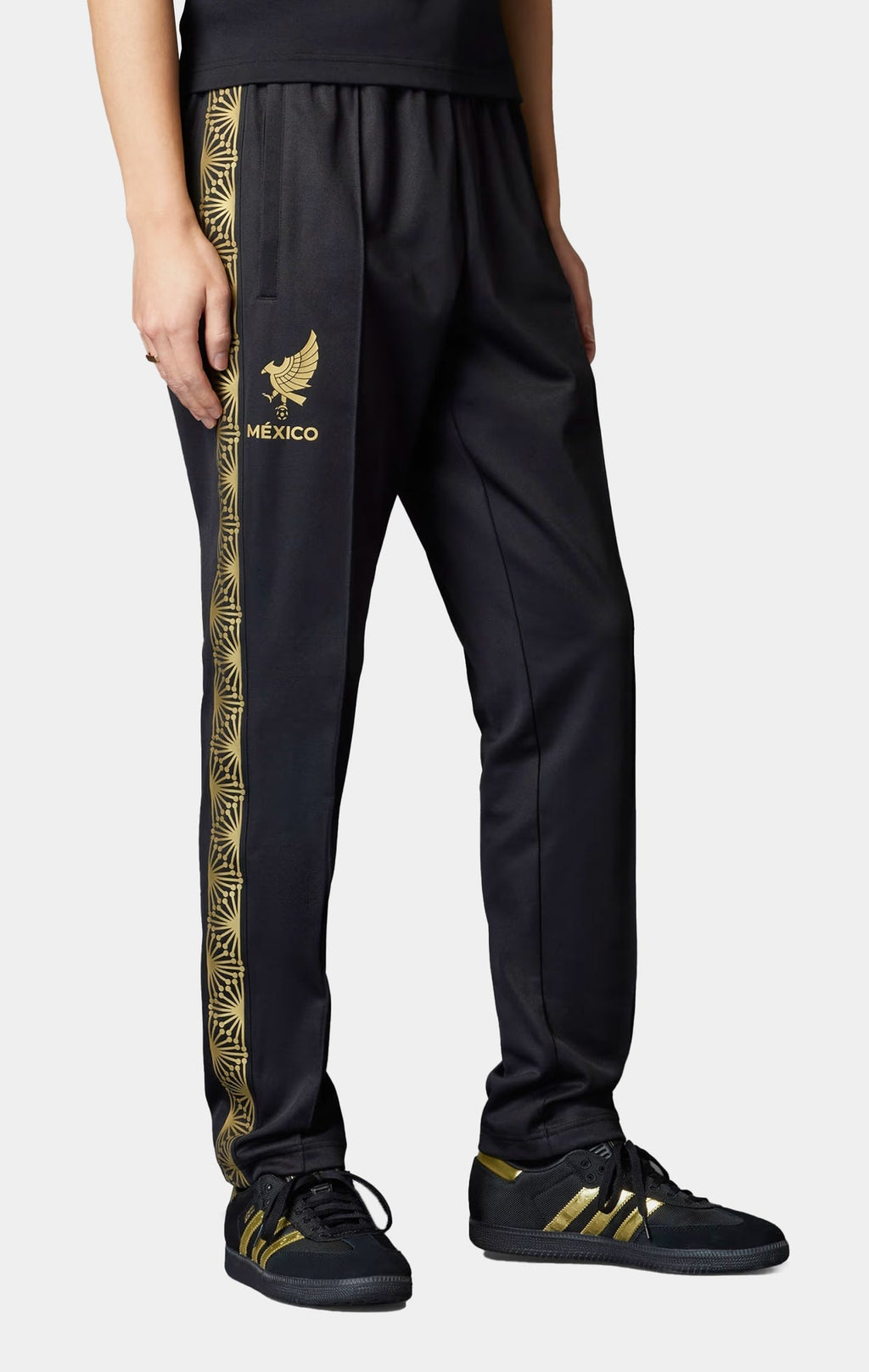 [JE5337] MENS ADIDAS MEXICO NATIONAL KNIT FMF TRACKPANTS