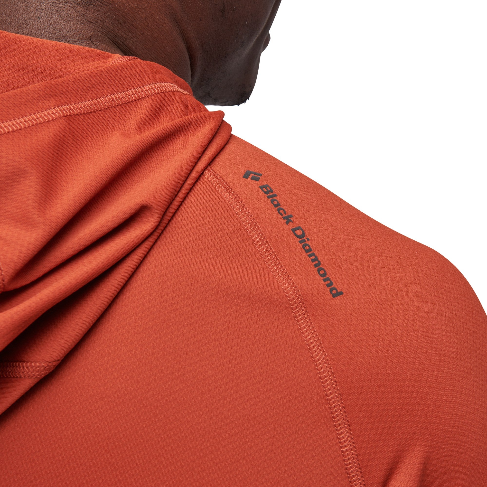 [AP7520206044] MENS BLACK DIAMOND ALPENGLOW UPF 50+ HOODY