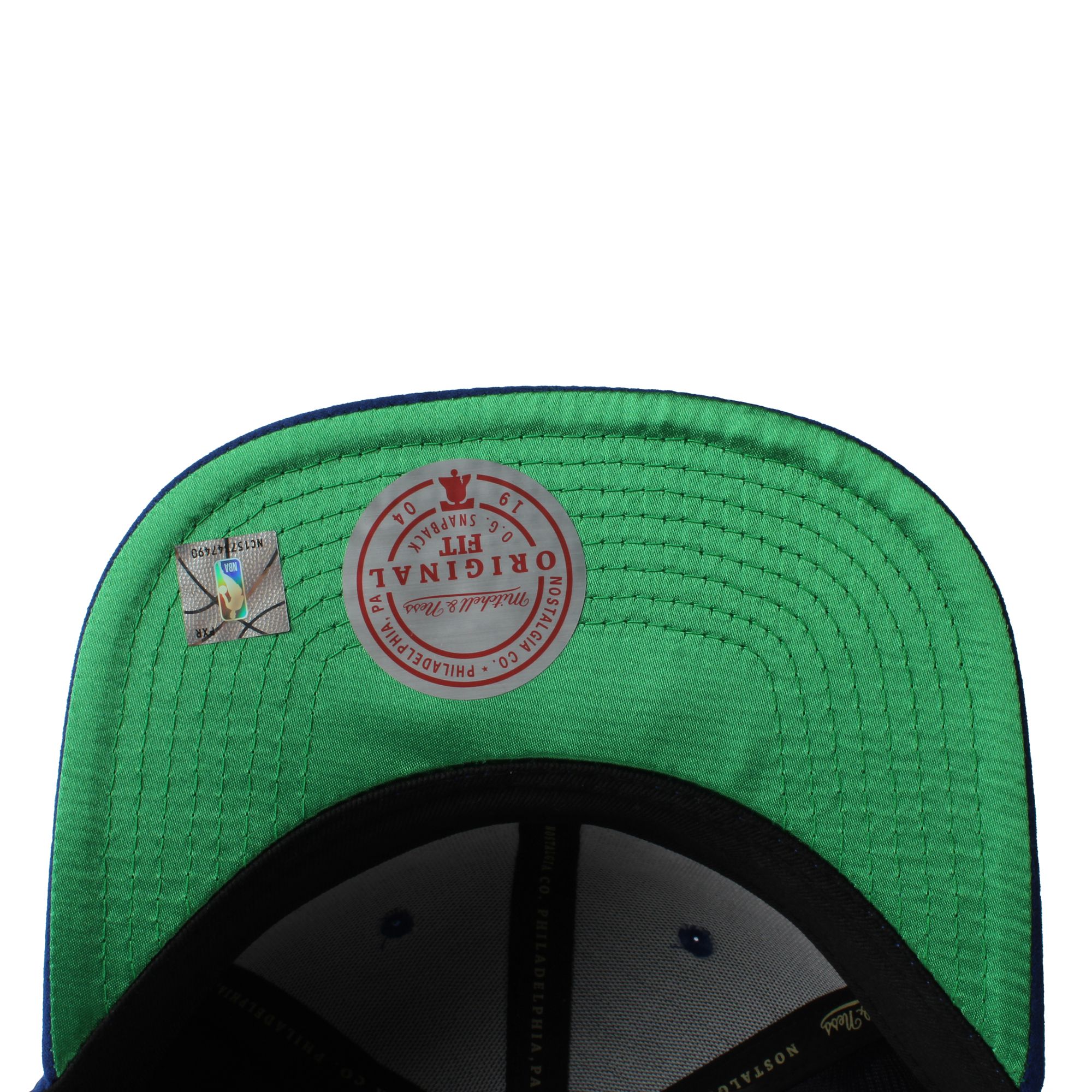MENS MITCHELL & NESS NBA SWEET SUEDE SNAPBACK WARRIORS