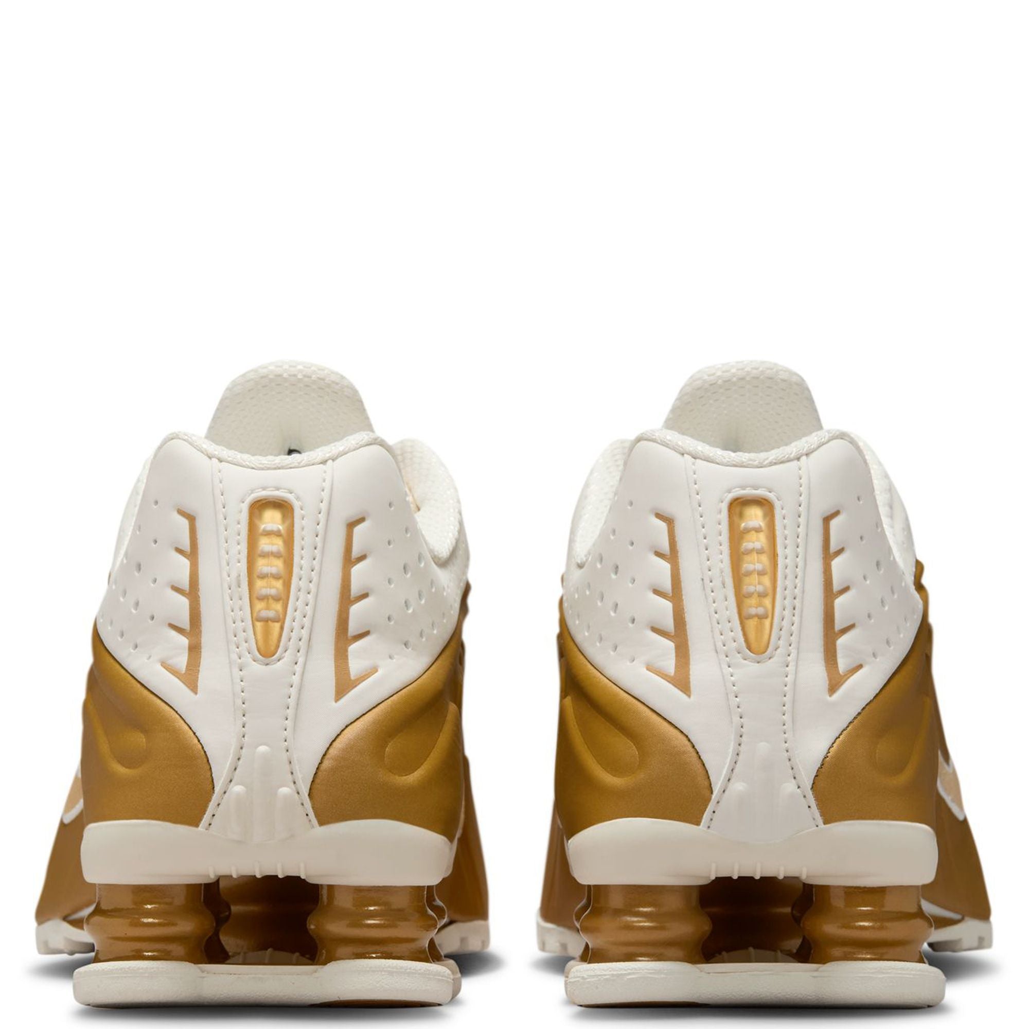 [AR3565-010] WOMENS NIKE SHOX R4 'METALLIC GOLD'