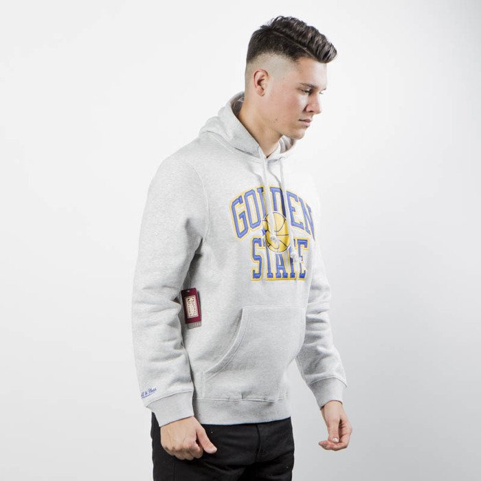 Mens Mitchell & Ness NBA Golden State Warriors Playoff Win Hoody