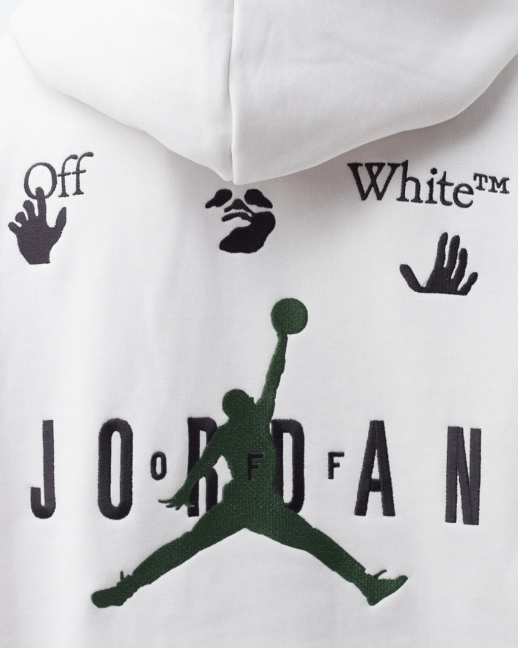 [DM0059-054] MENS AIR JORDAN X OFF-WHITE HOODIE