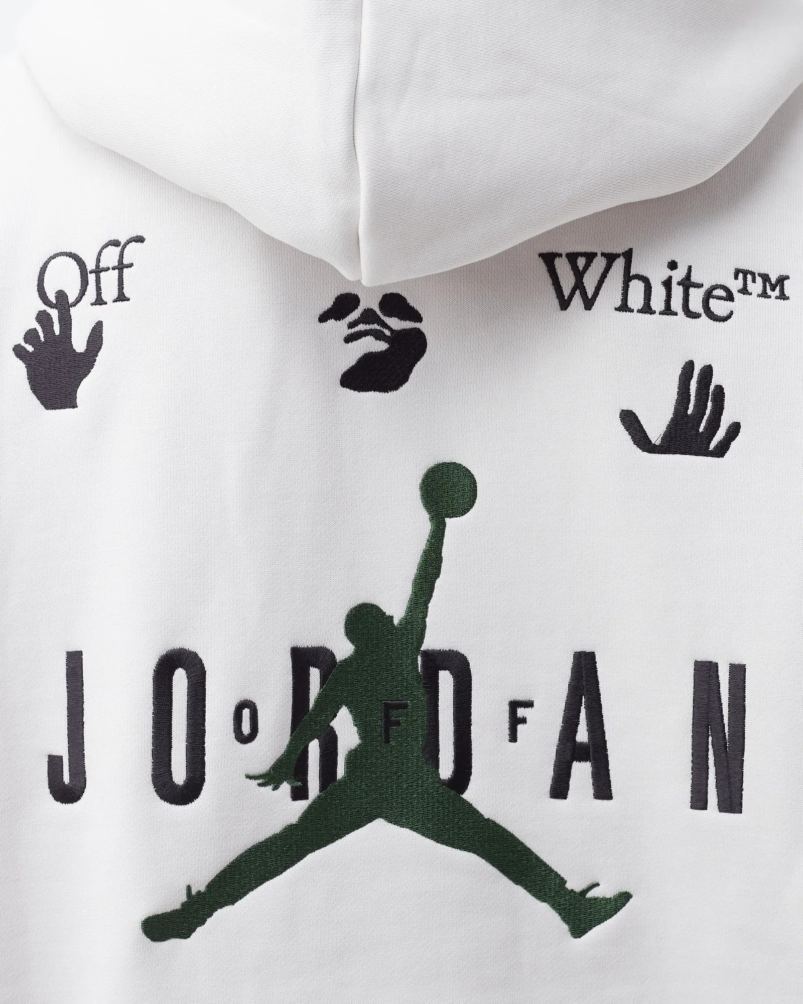 [DM0059-054] MENS AIR JORDAN X OFF-WHITE HOODIE