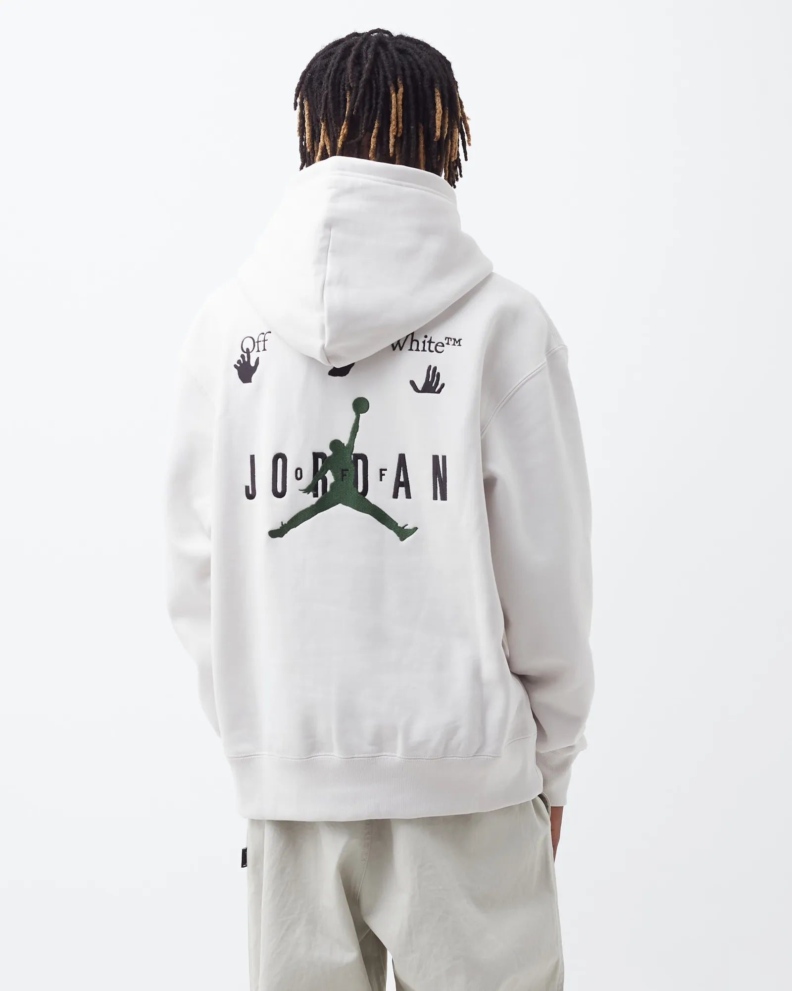 [DM0059-054] MENS AIR JORDAN X OFF-WHITE HOODIE