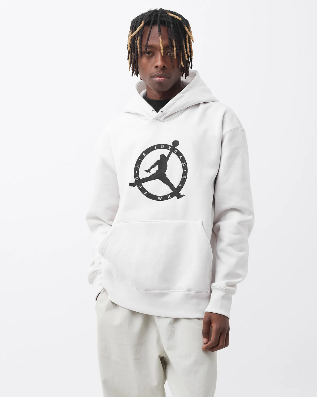 [DM0059-054] MENS AIR JORDAN X OFF-WHITE HOODIE