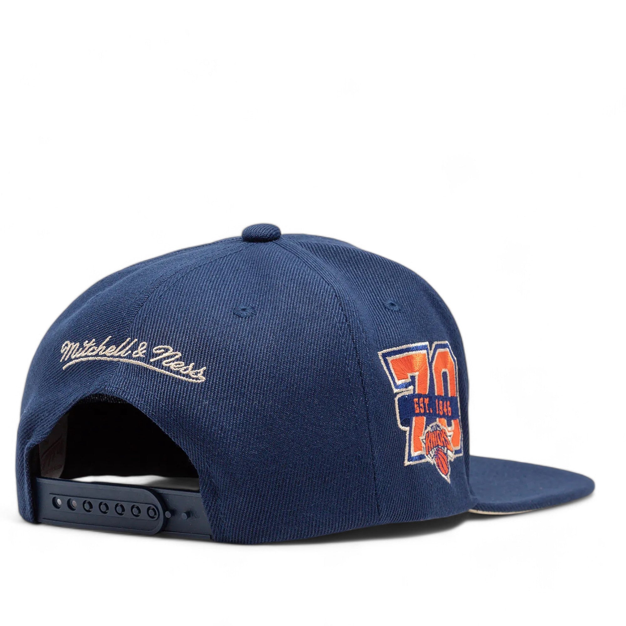MENS MITCHELL & NESS NBA WITH LOVE SNAPBACK HWC KNICKS - BLUE