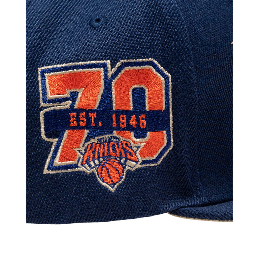 MENS MITCHELL & NESS NBA WITH LOVE SNAPBACK HWC KNICKS - BLUE