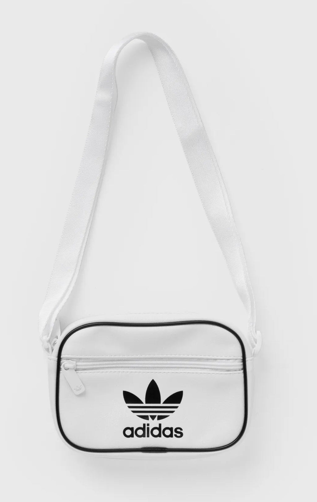 [IX7484] UNISEX ADIDAS ADICOLOR CLASSIC MINI AIRLINER BAG - WHITE