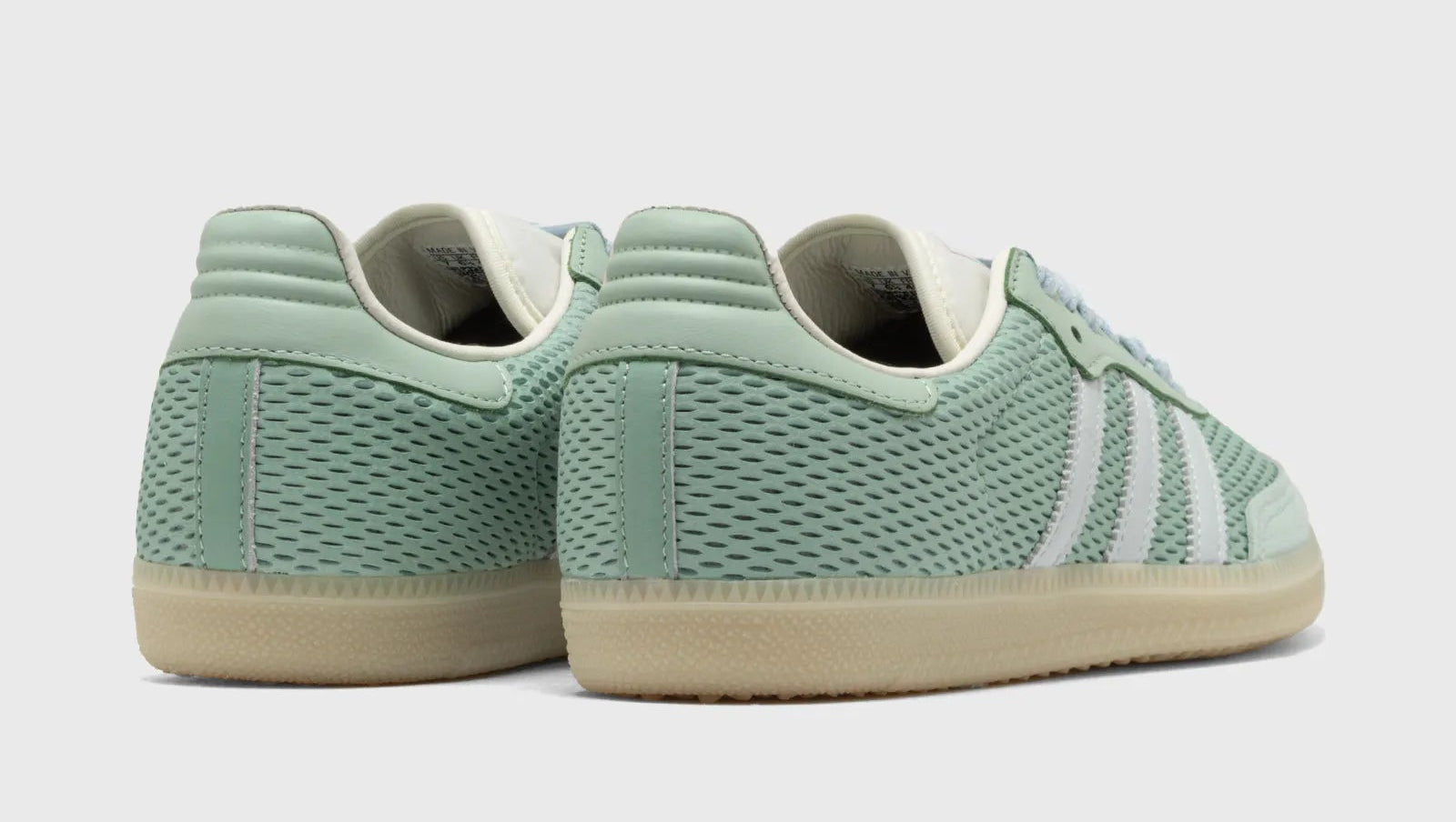 [JI3179] MENS ADIDAS SAMBA OG 'HAZY GREEN SKY TINT'