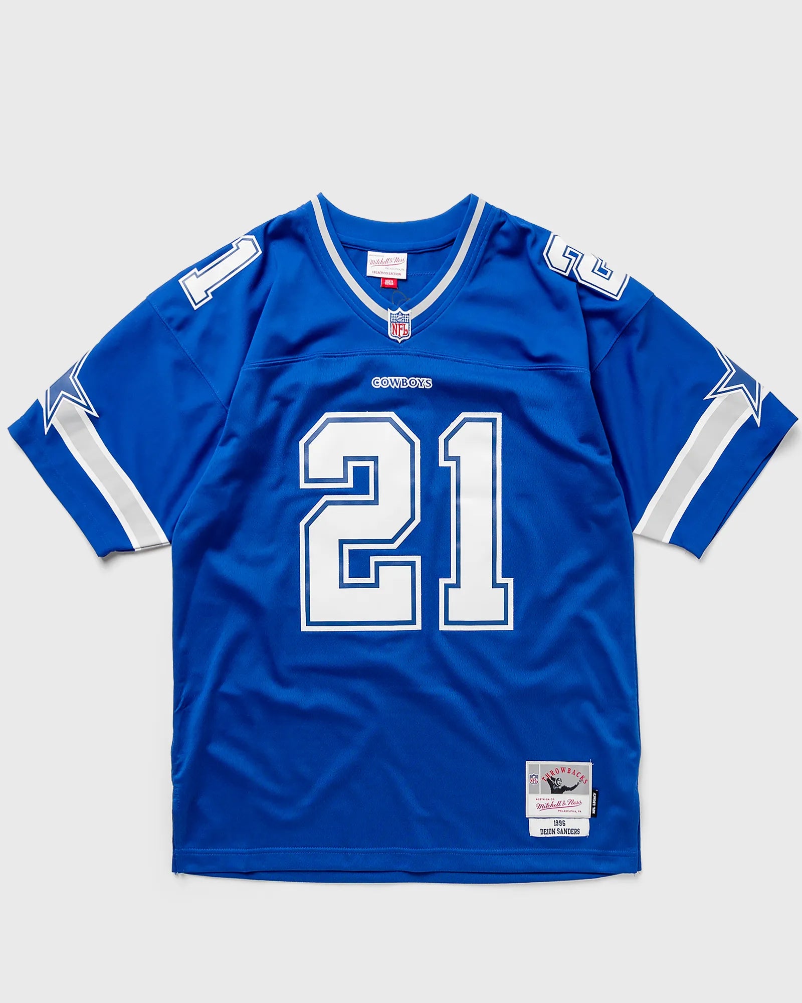 MENS MITCHELL & NESS NFL DARK JERSEY COWBOYS 1996 DEION SANDERS