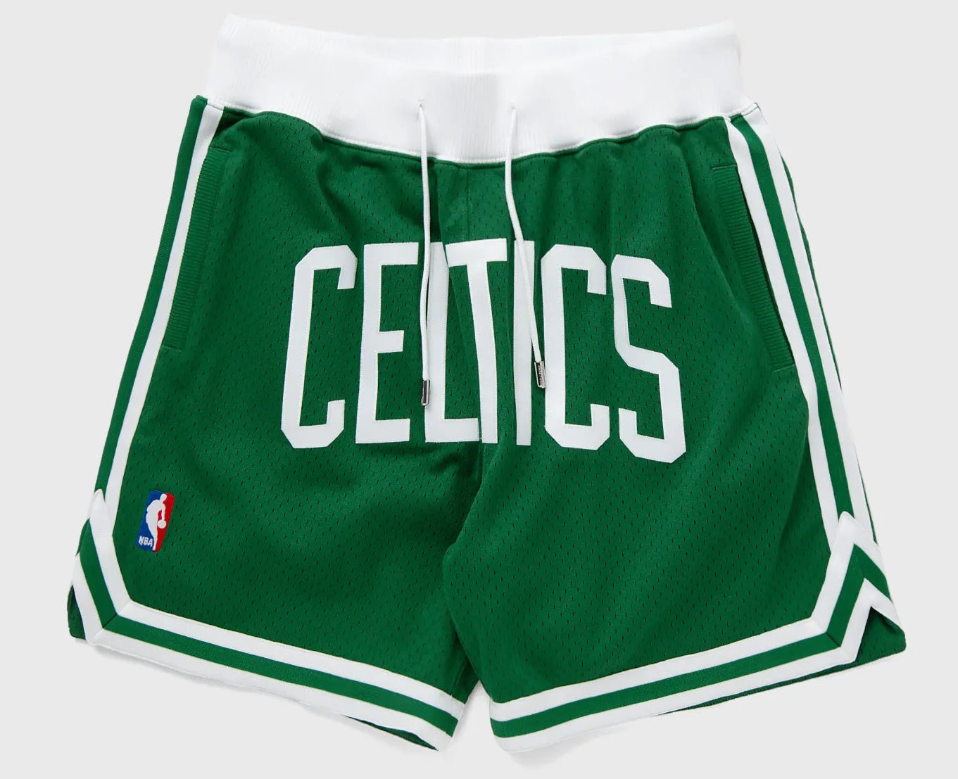MENS MITCHELL & NESS NBA JUST DON 7IN SHORTS CELTICS