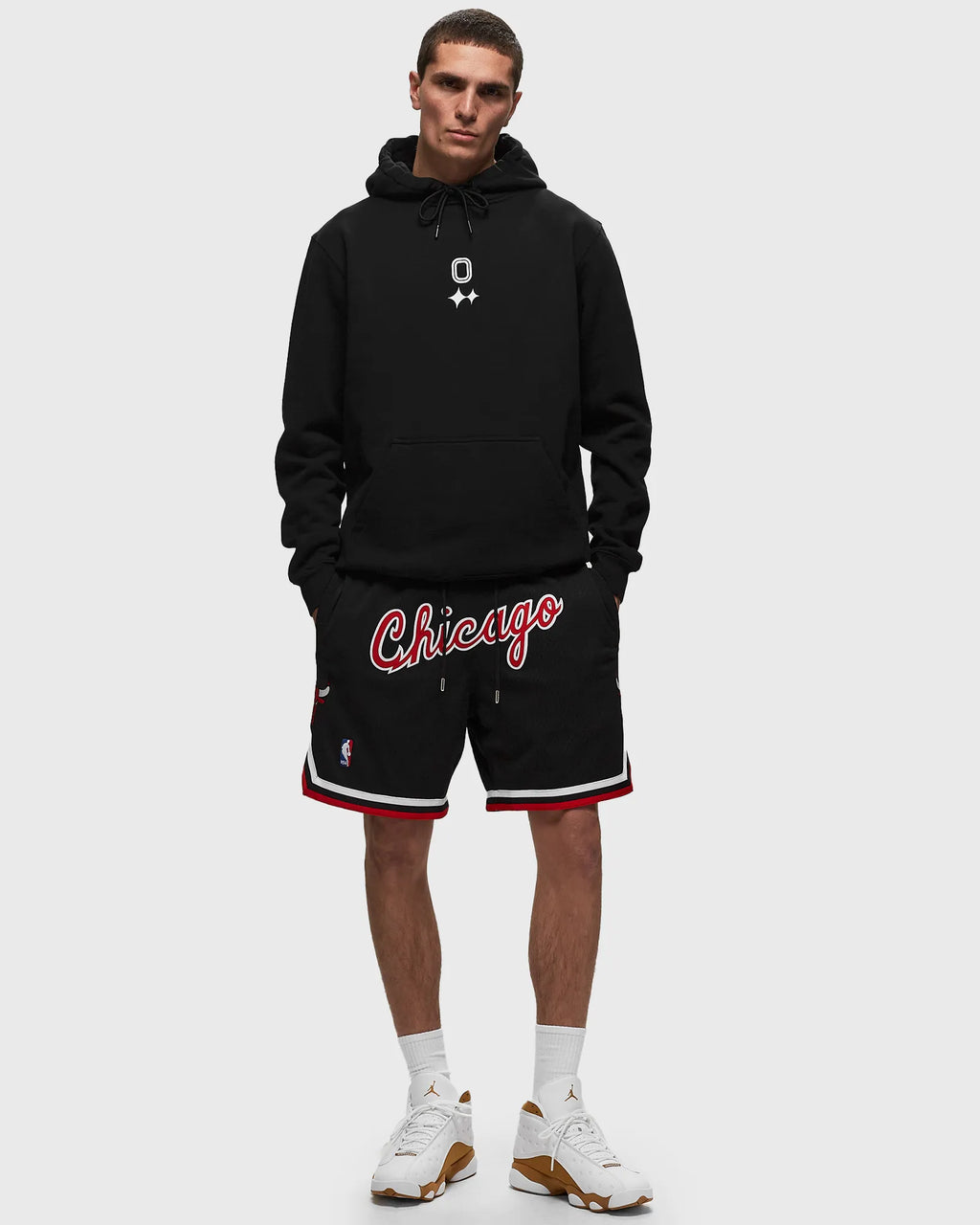 MENS MITCHELL & NESS NBA JUST DON 7IN SHORTS BULLS